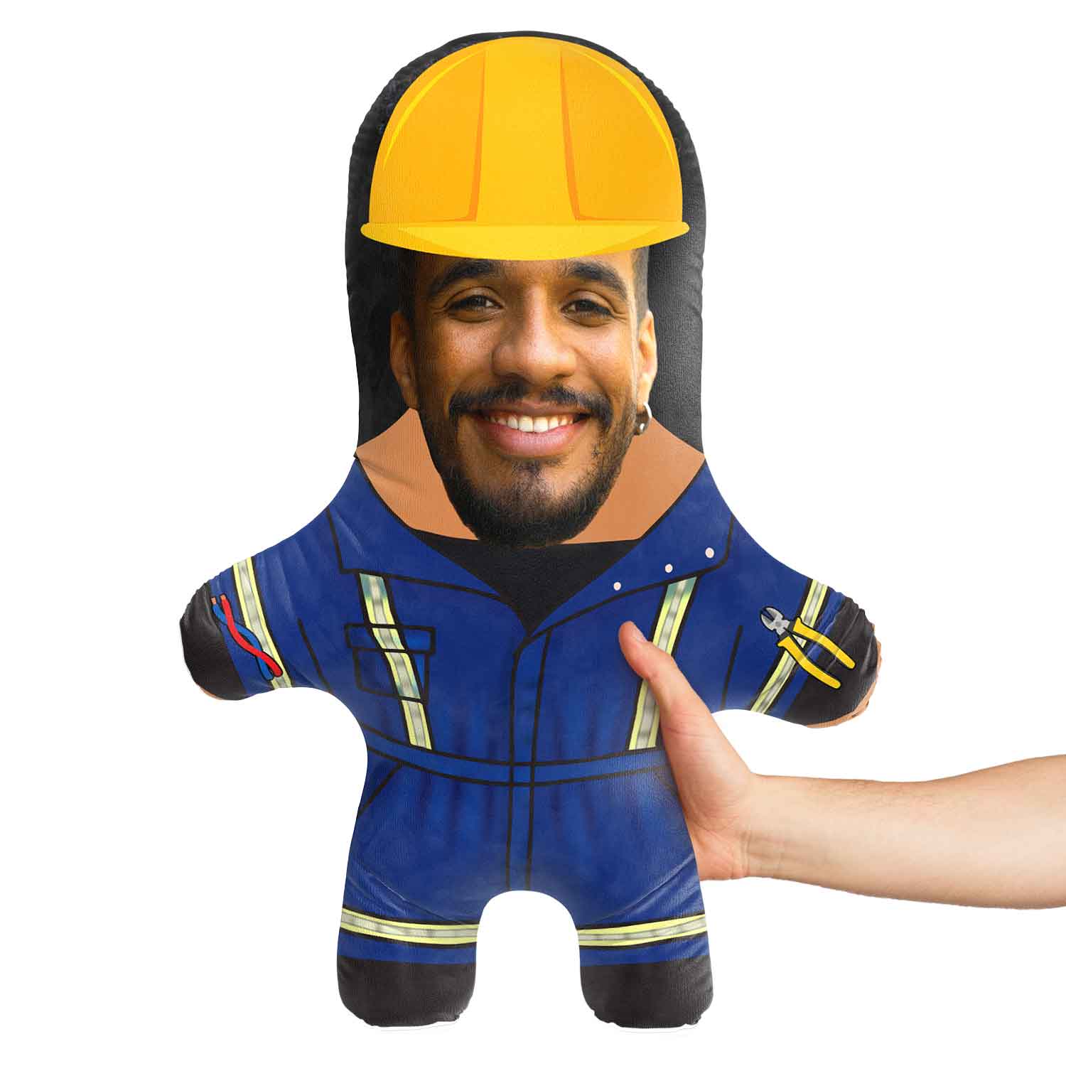 Electrician Face Pillow
