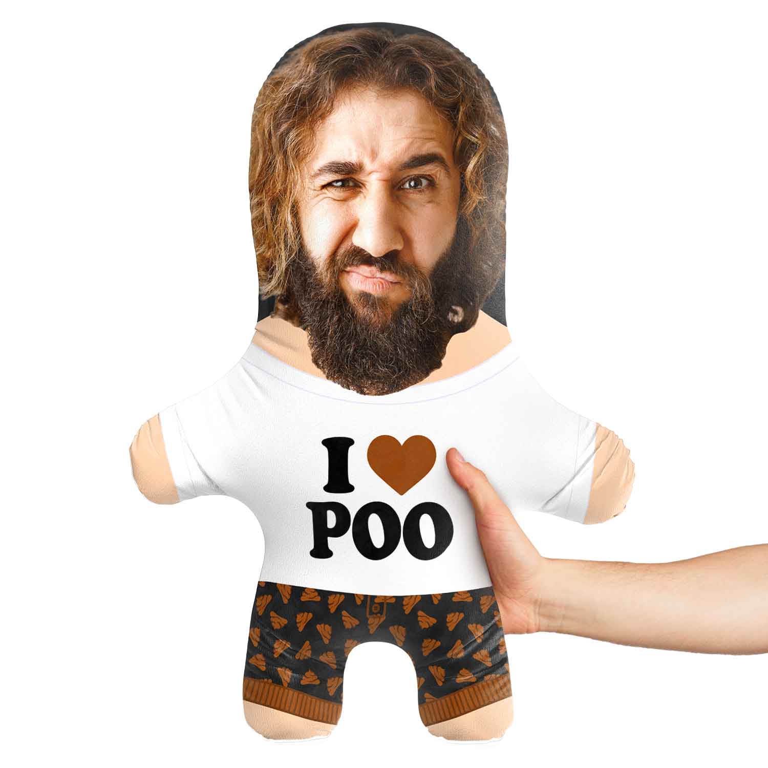 The Poo Face Pillow
