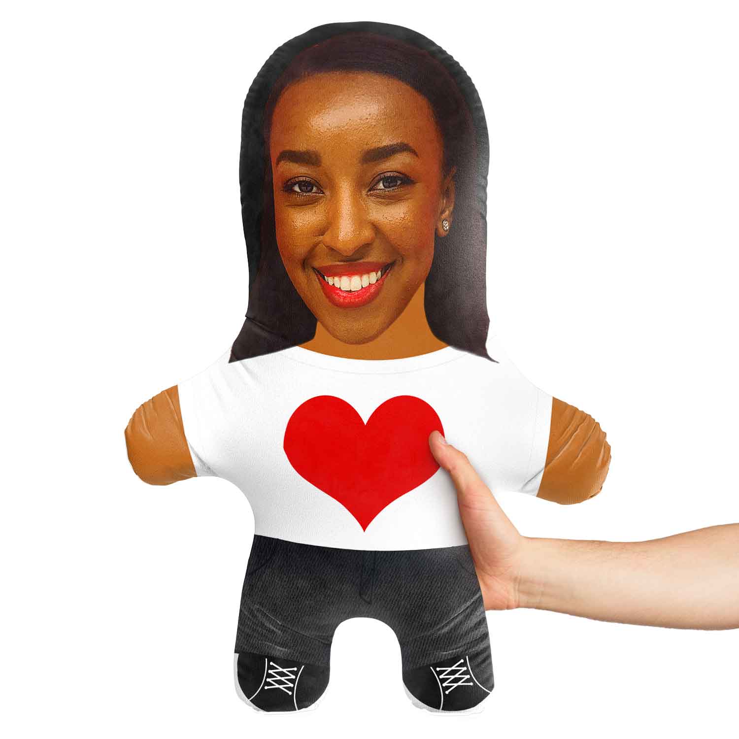 Heart Face Pillow