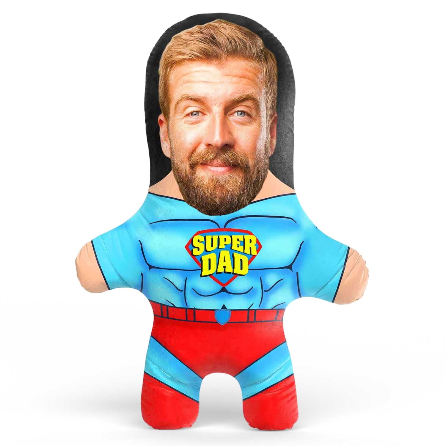 Super Dad Face Pillow