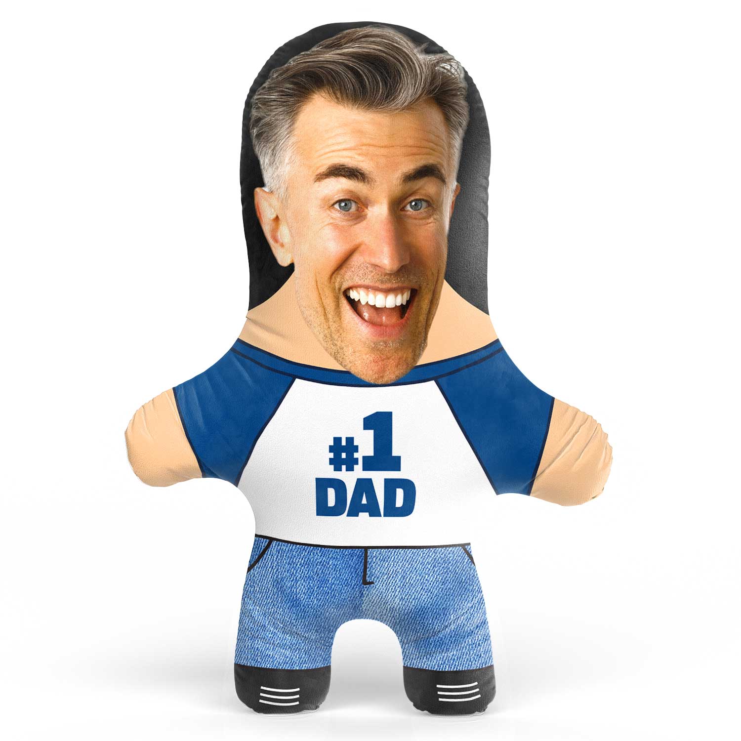 No.1 Dad Face Pillow