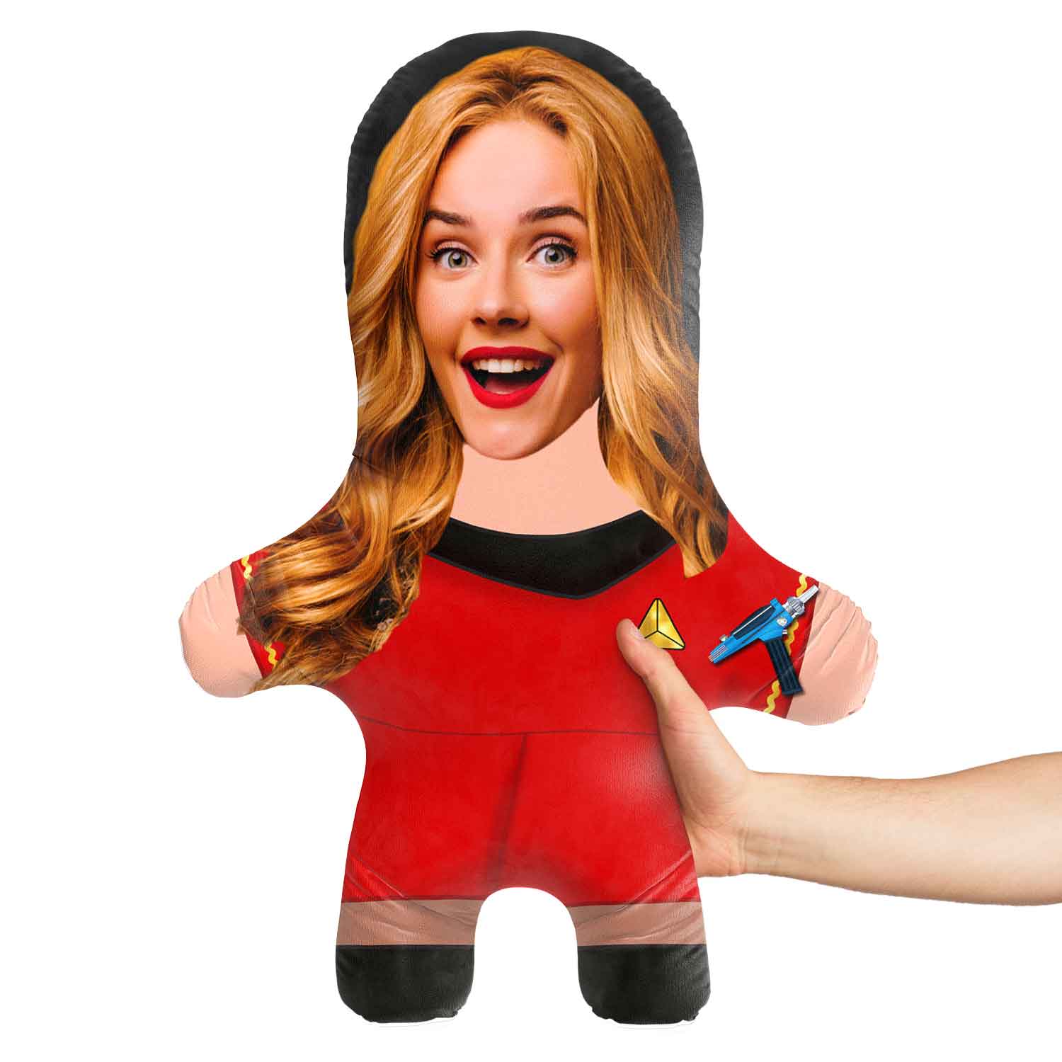 Female Star Face Pillow