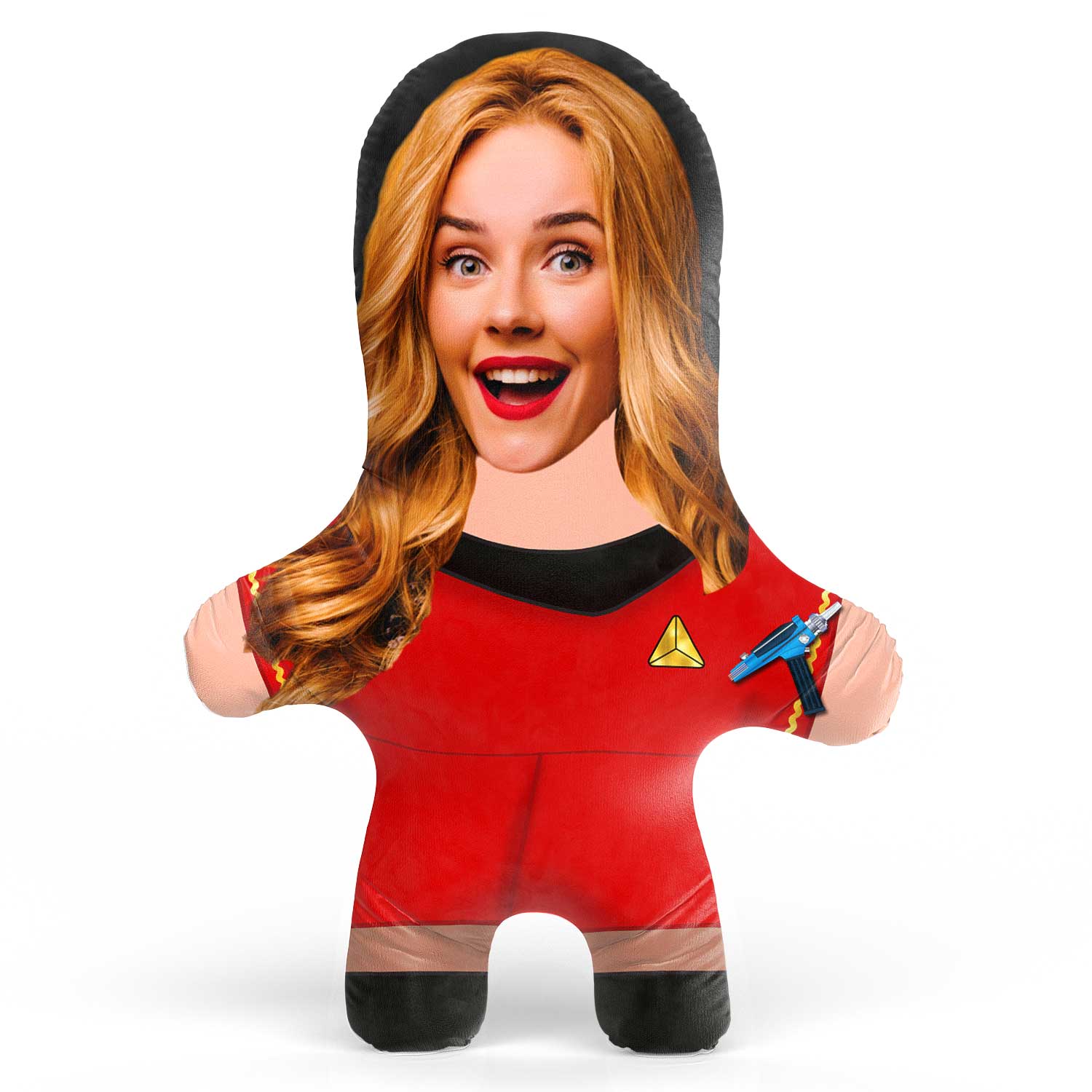 Female Star Face Pillow