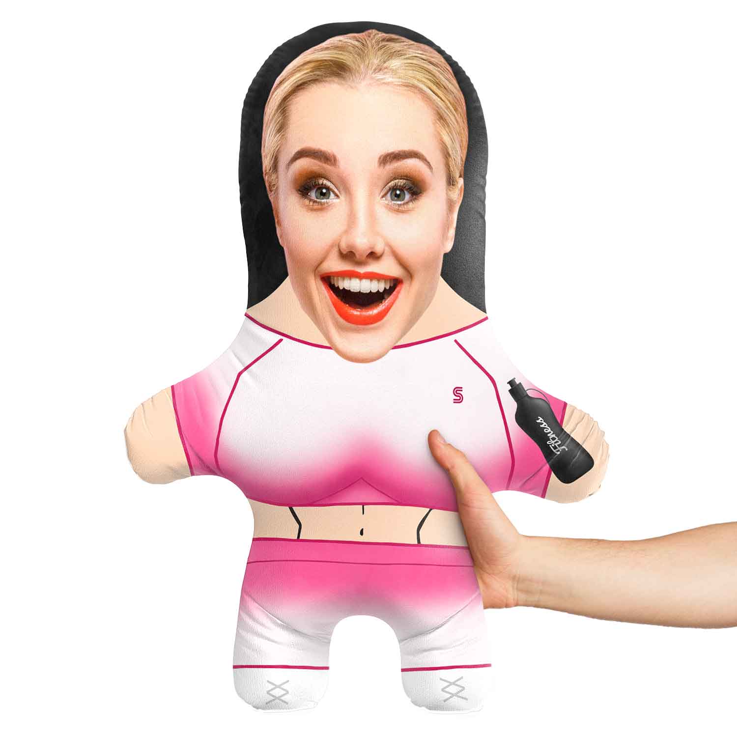 Female Fitness Face Pillow