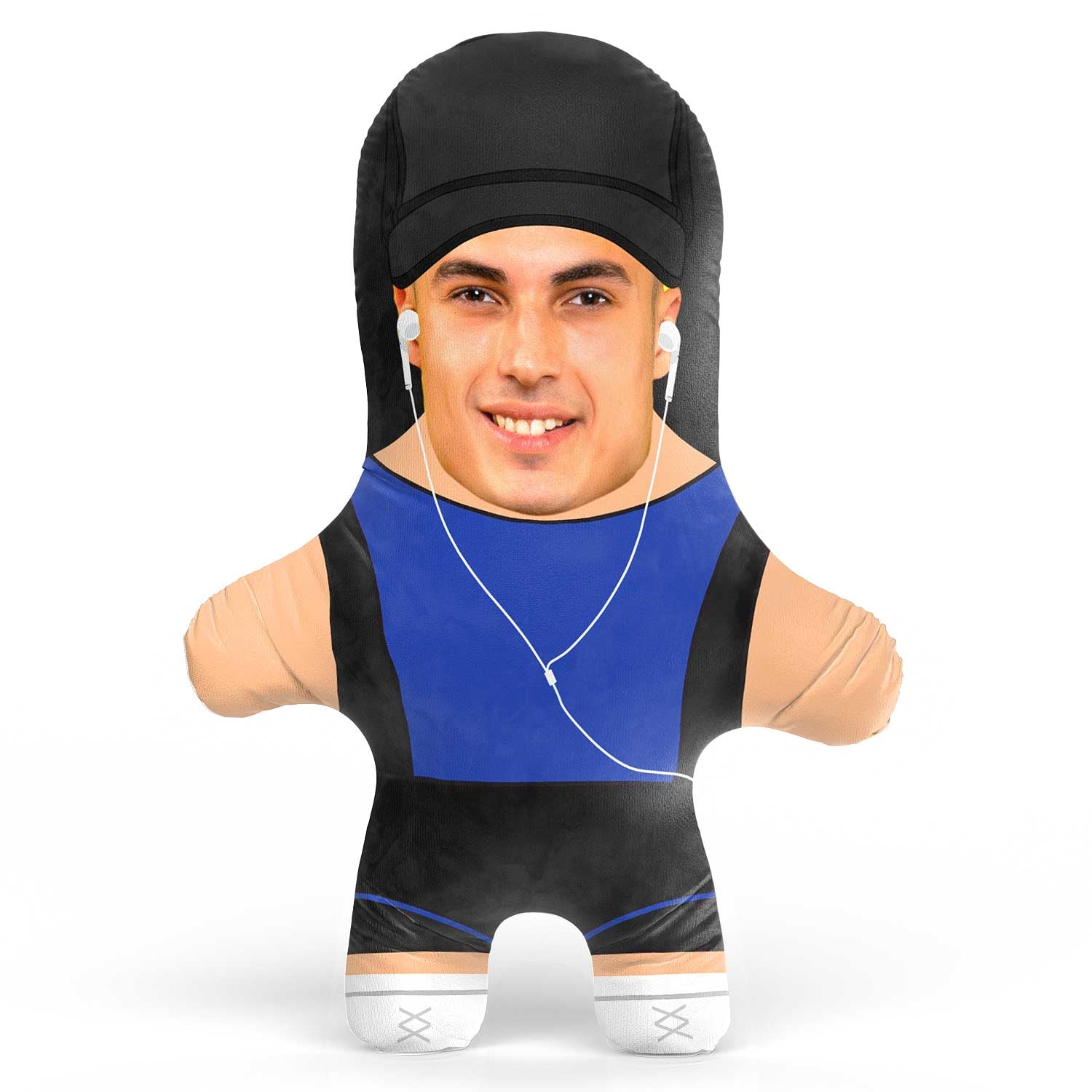 Male Runner Face Pillow