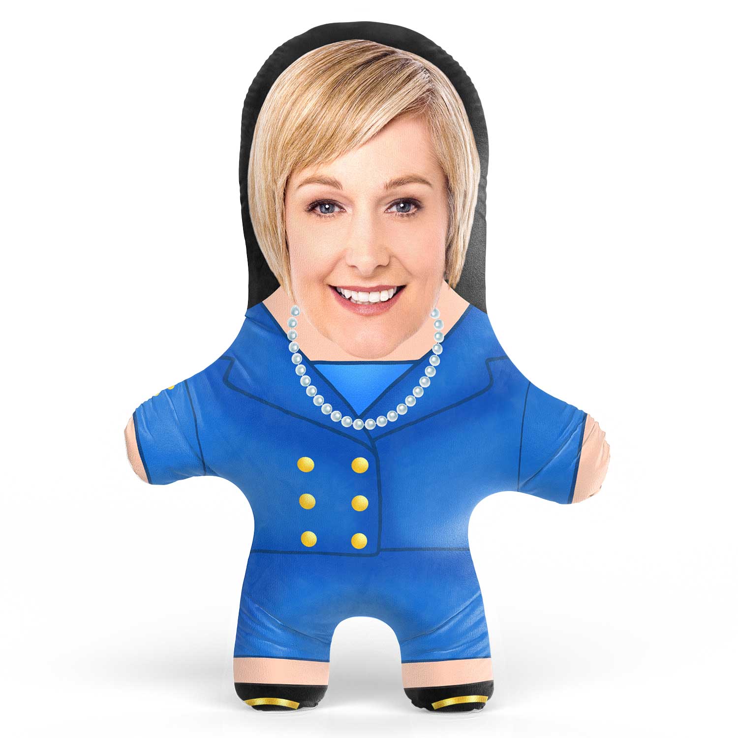 Thatcher Face Pillow