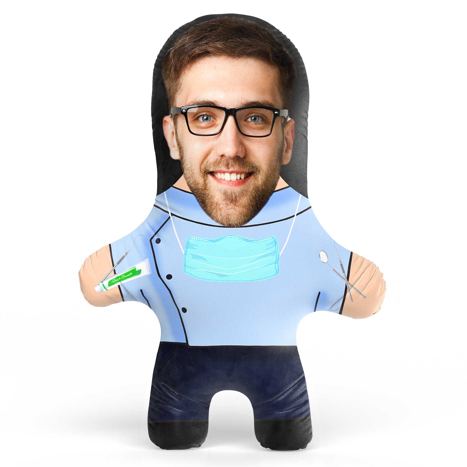 Dentist Face Pillow
