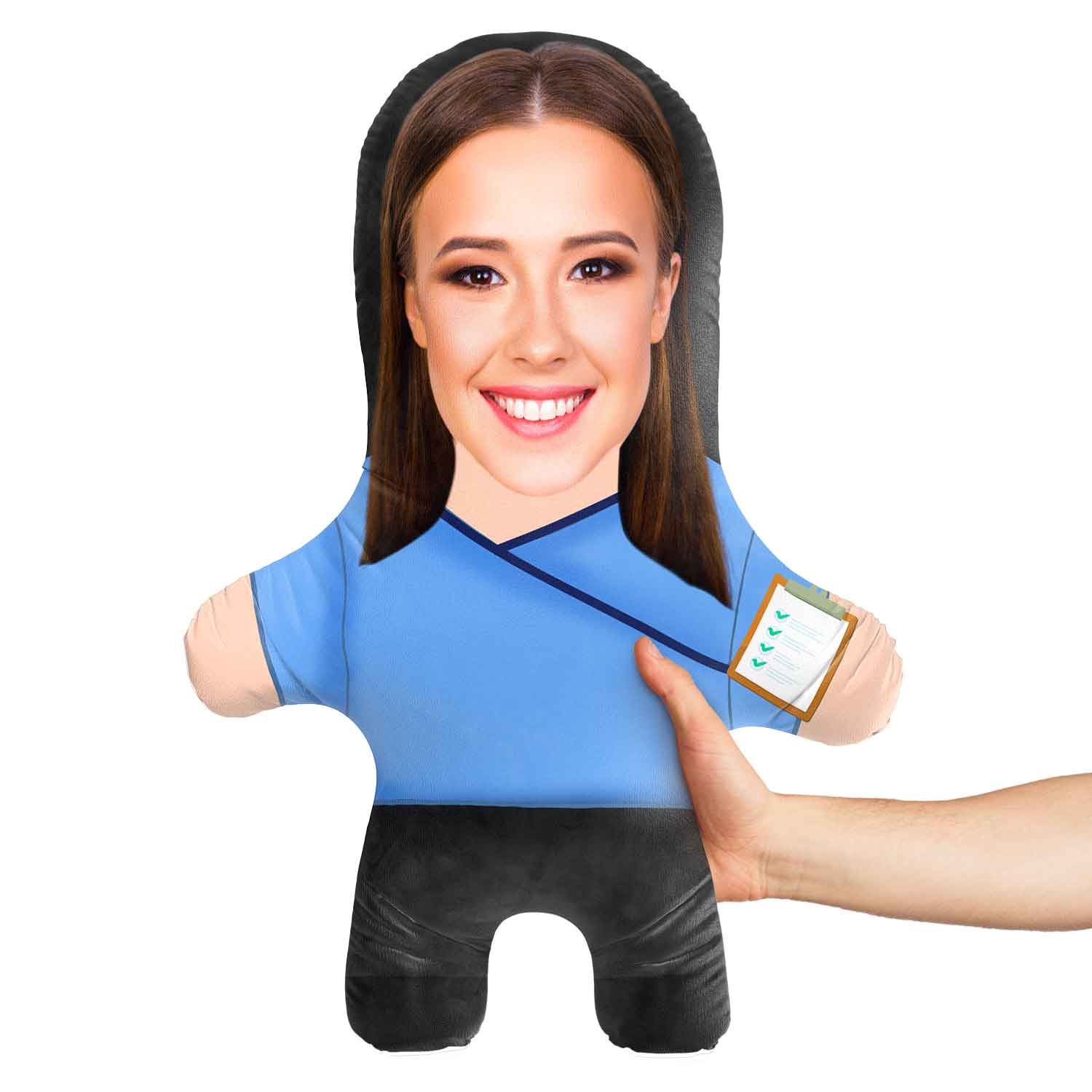 Dental Nurse Face Pillow