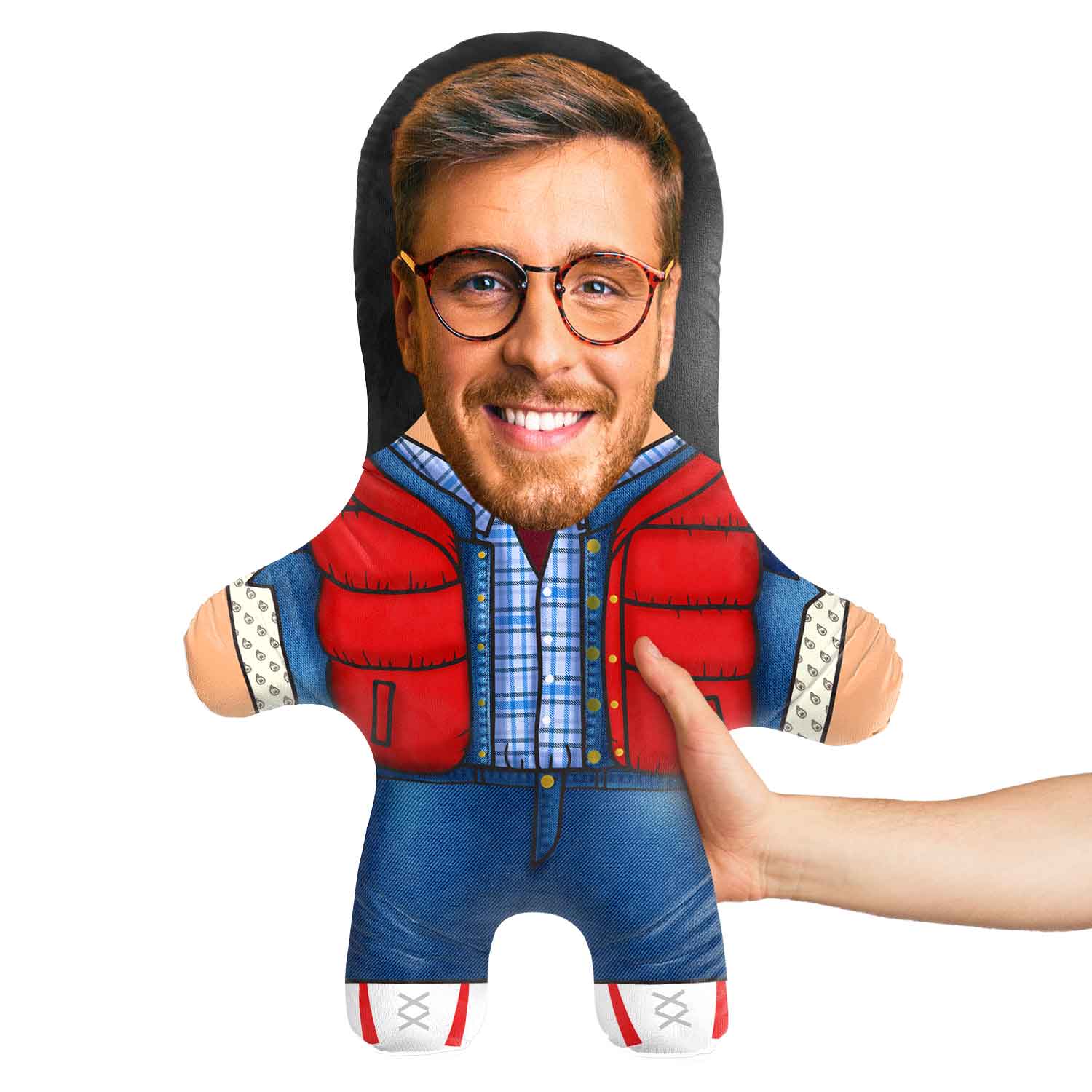 Marty Face Pillow