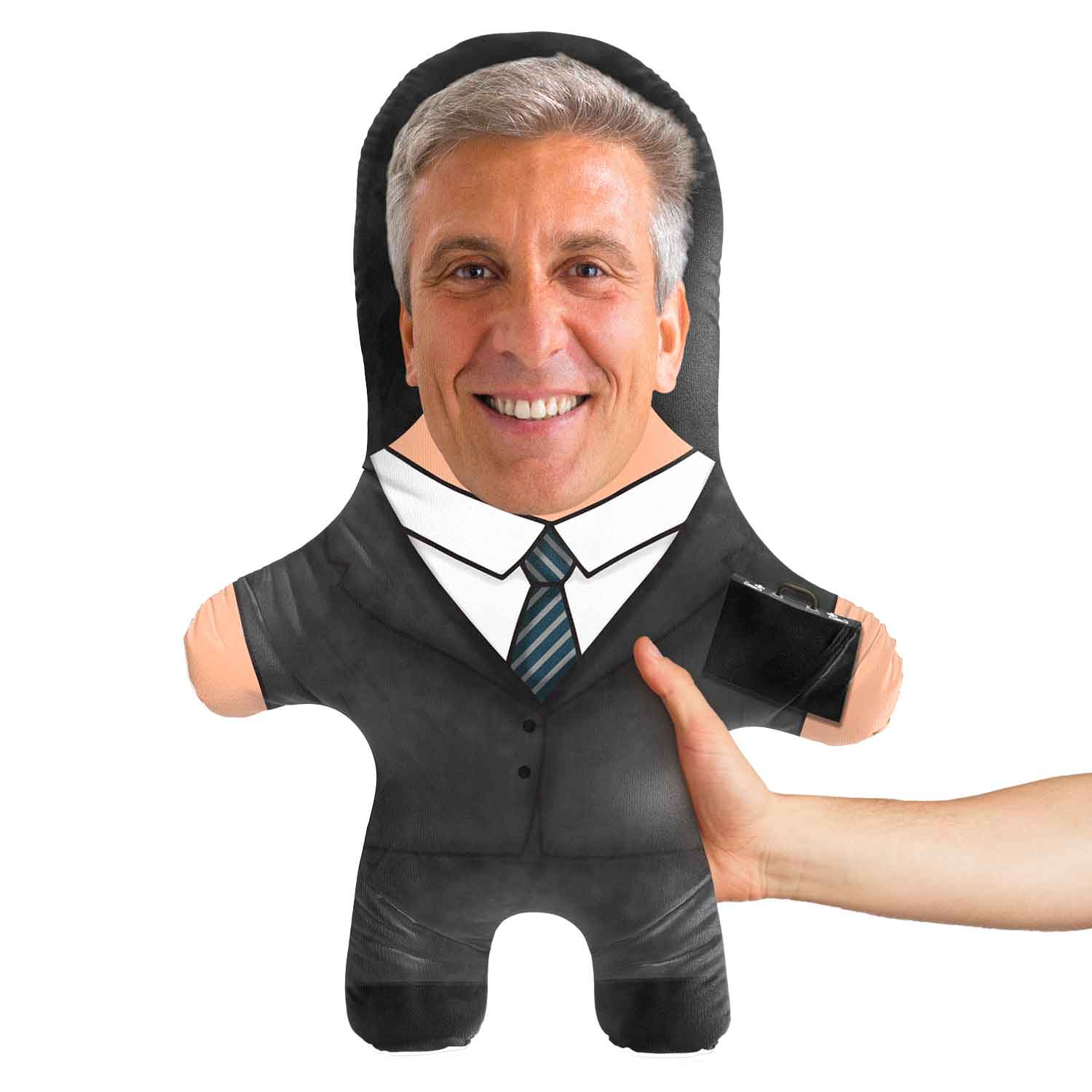 Male Lawyer Face Pillow