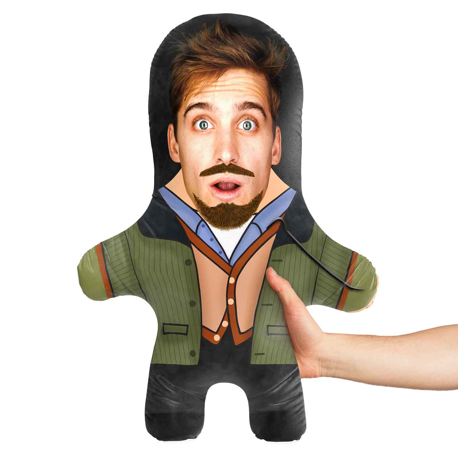 Marv Face Pillow