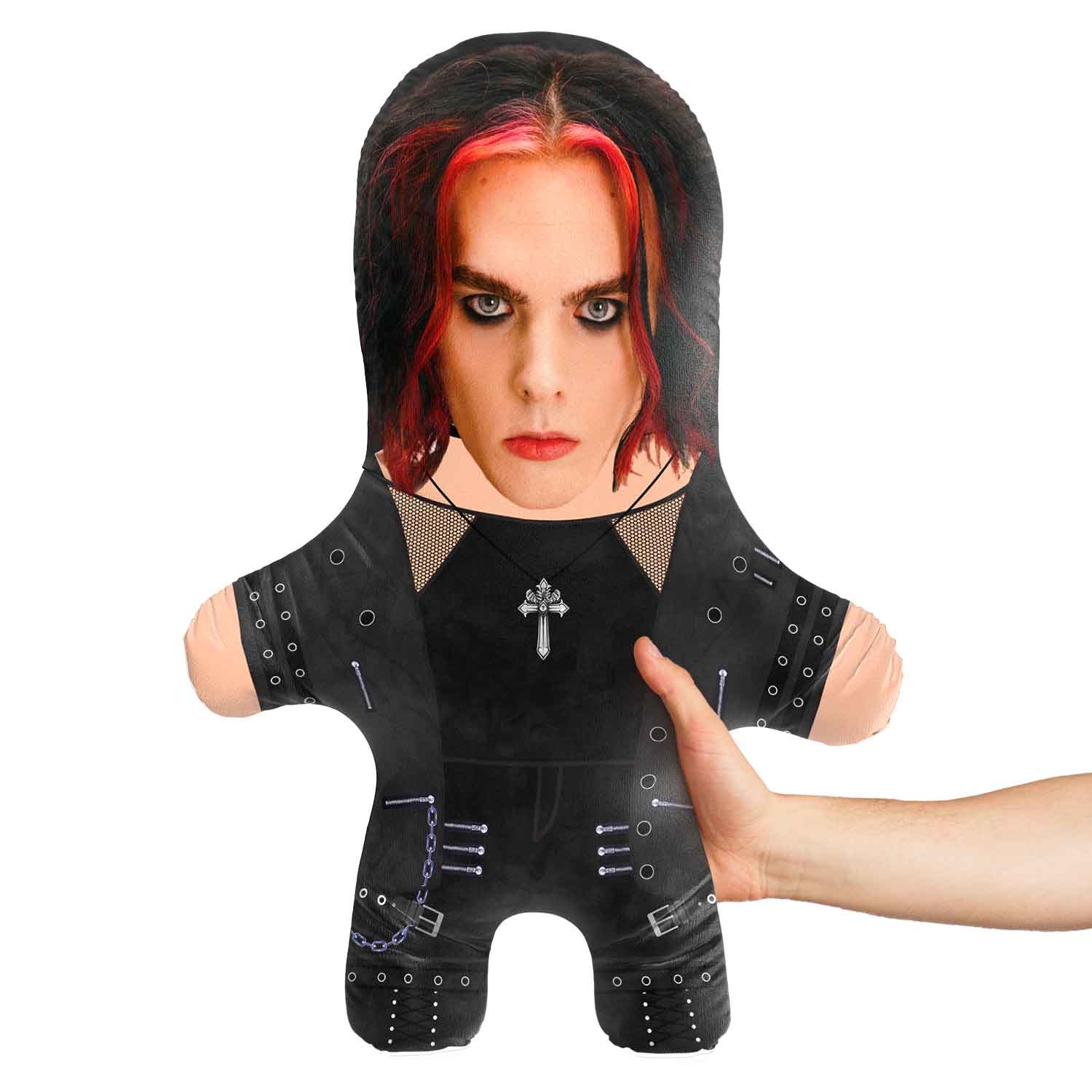 Goth Face Pillow
