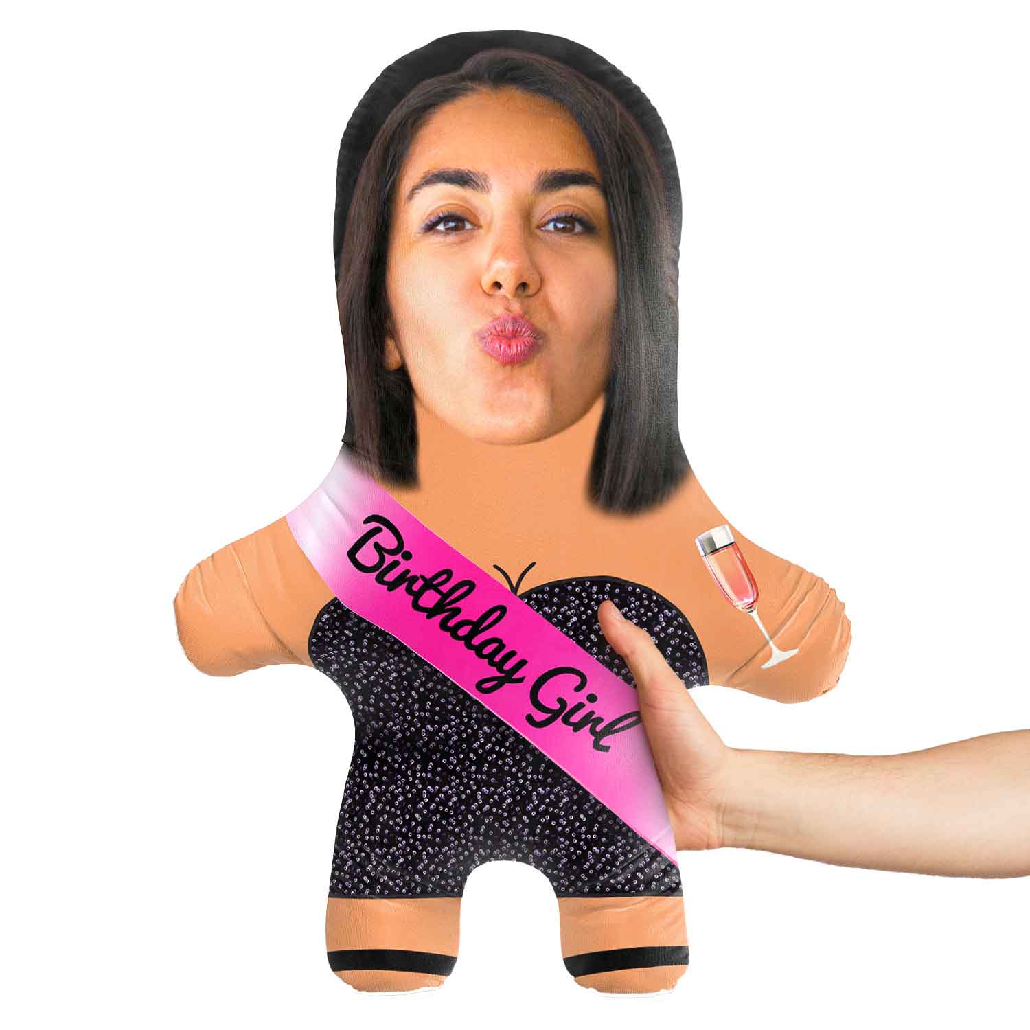 Birthday Girl Face Pillow