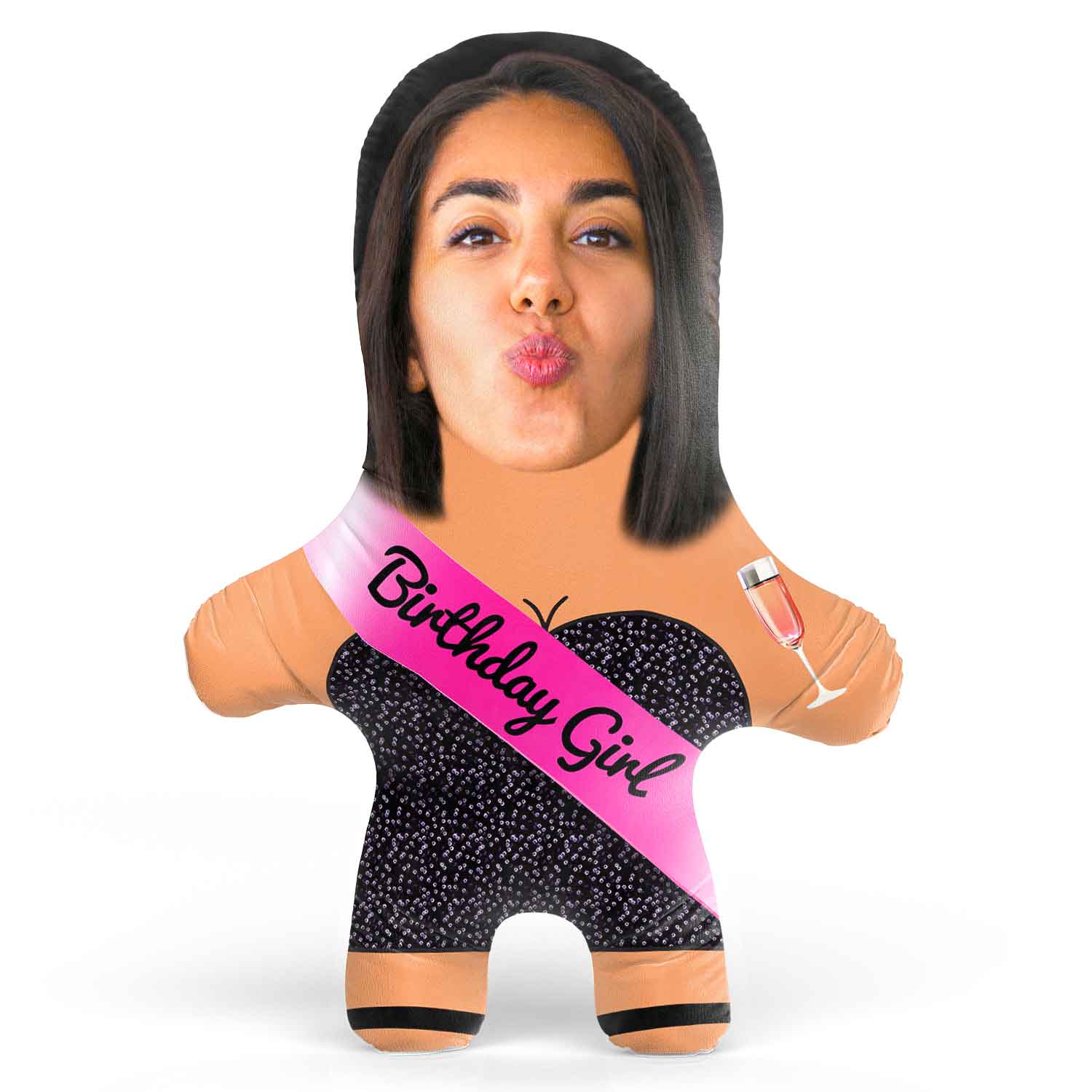 Birthday Girl Face Pillow