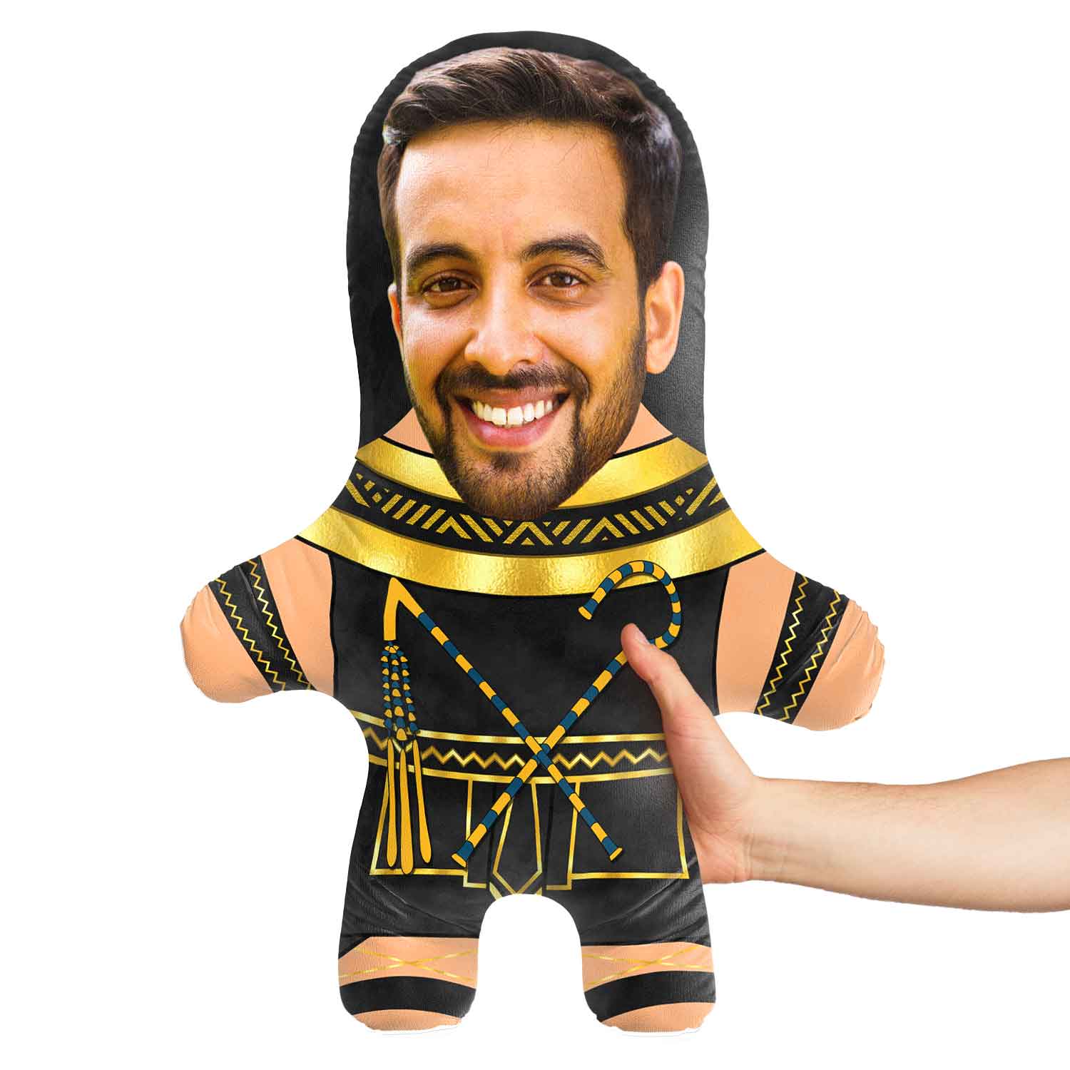Egyptian Pharaoh Face Pillow