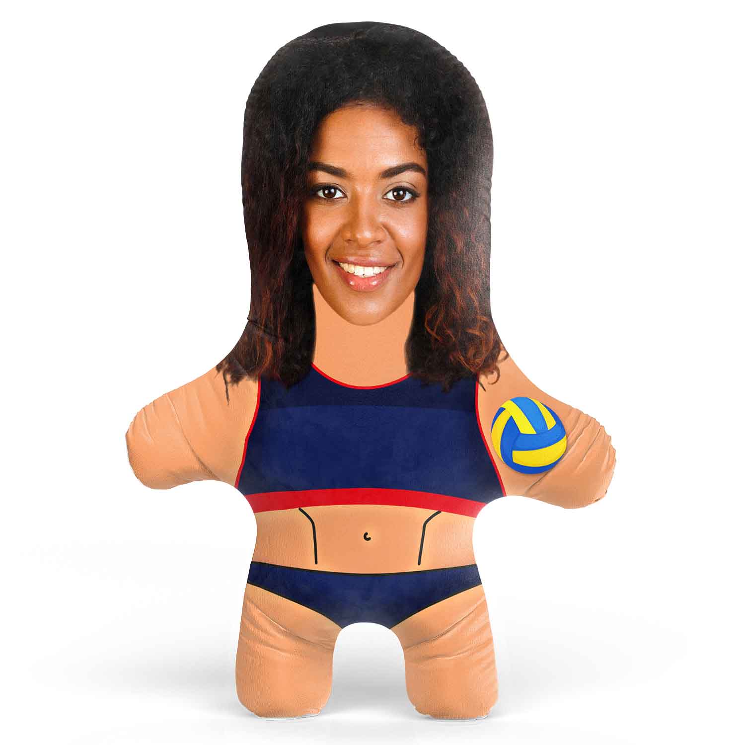 Beach Volleyball Face Pillow