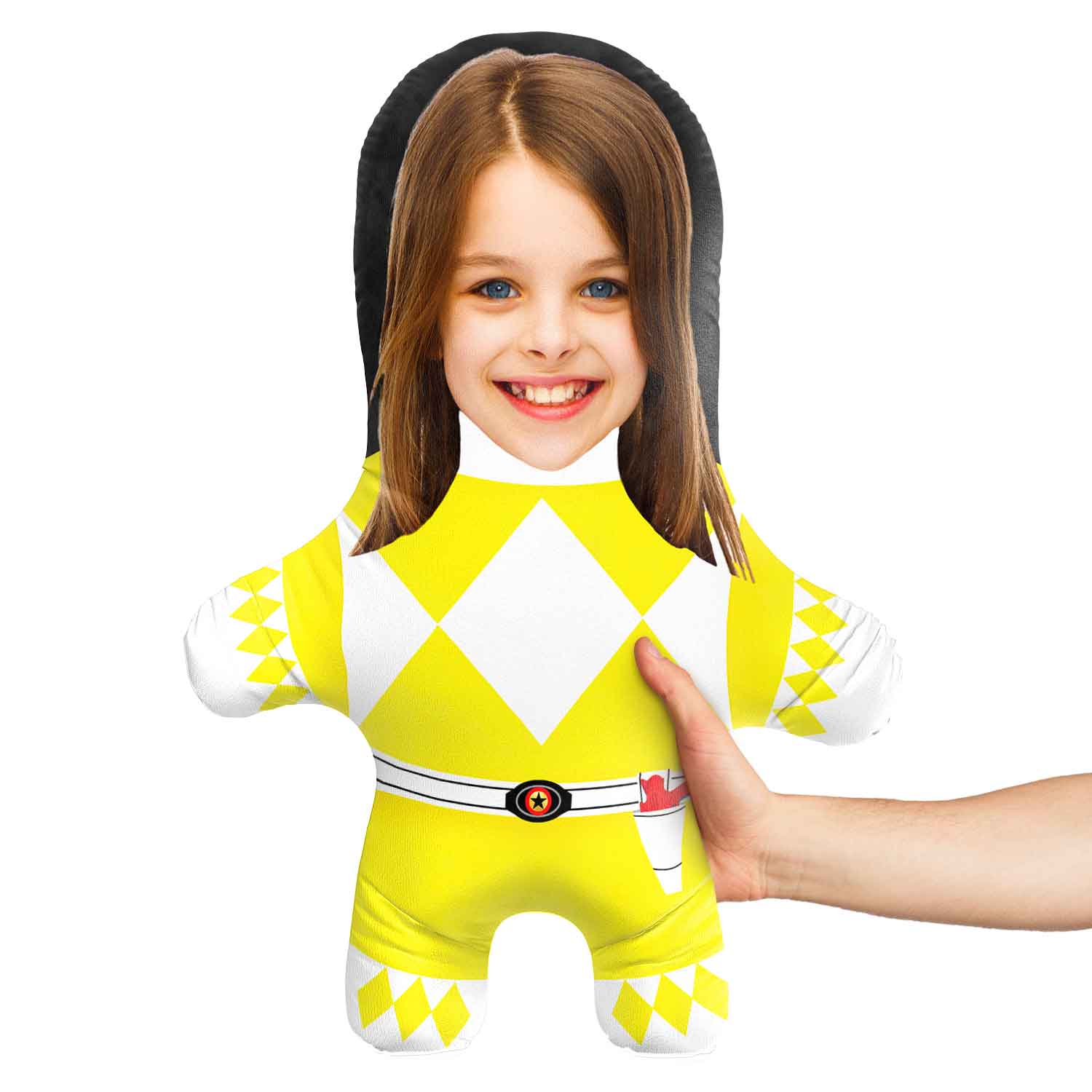 Yellow Rangers Face Pillow
