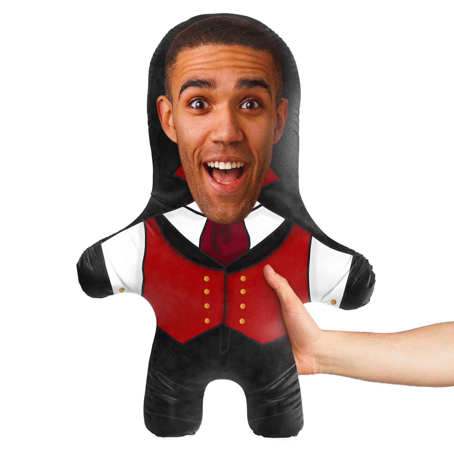 Count Dracula Face Pillow