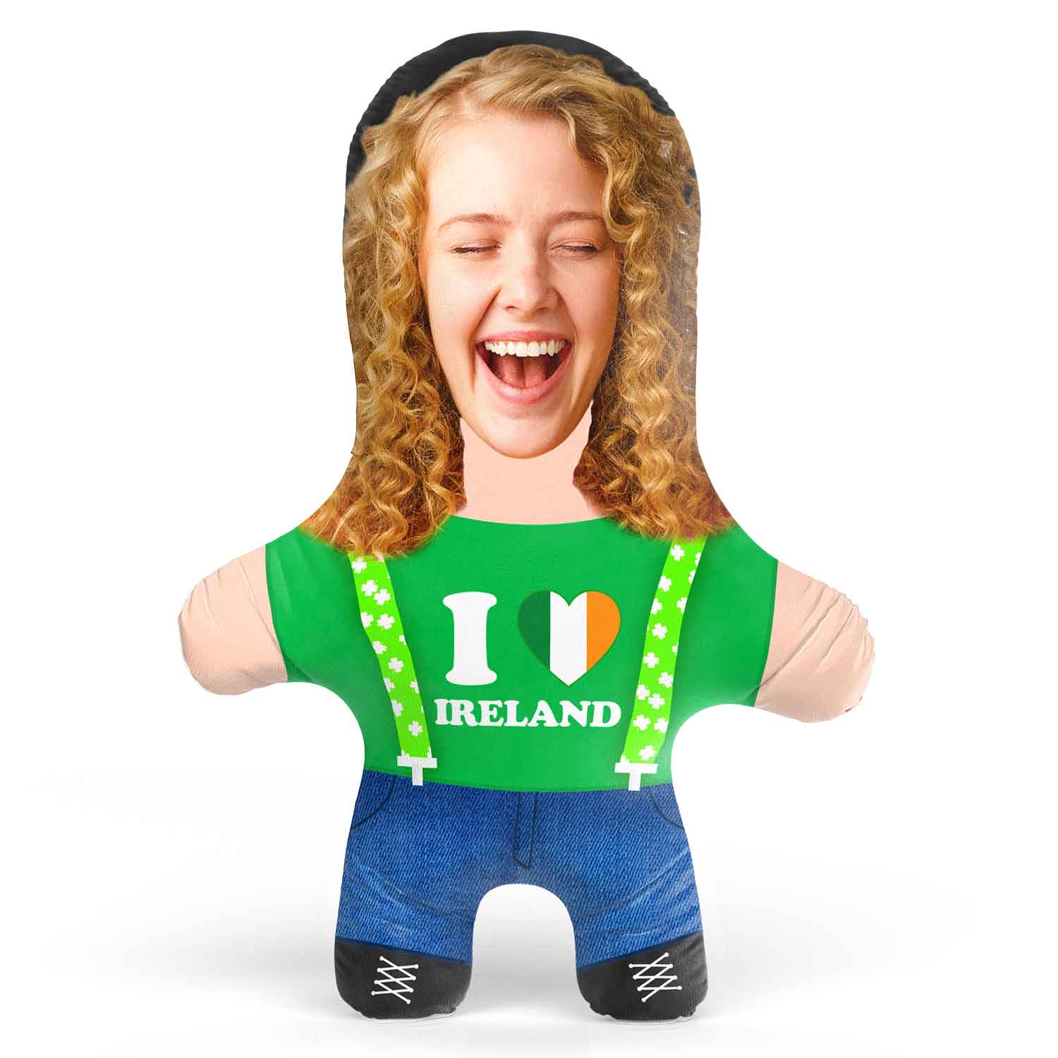 Irish Face Pillow