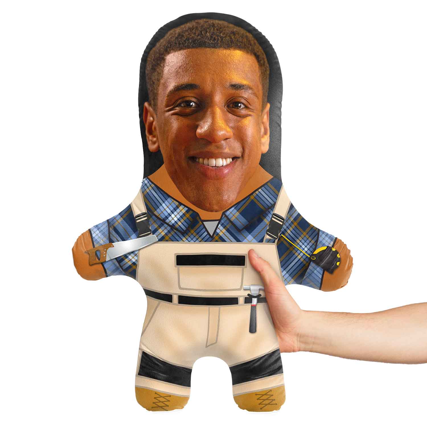 Carpenter Face Pillow