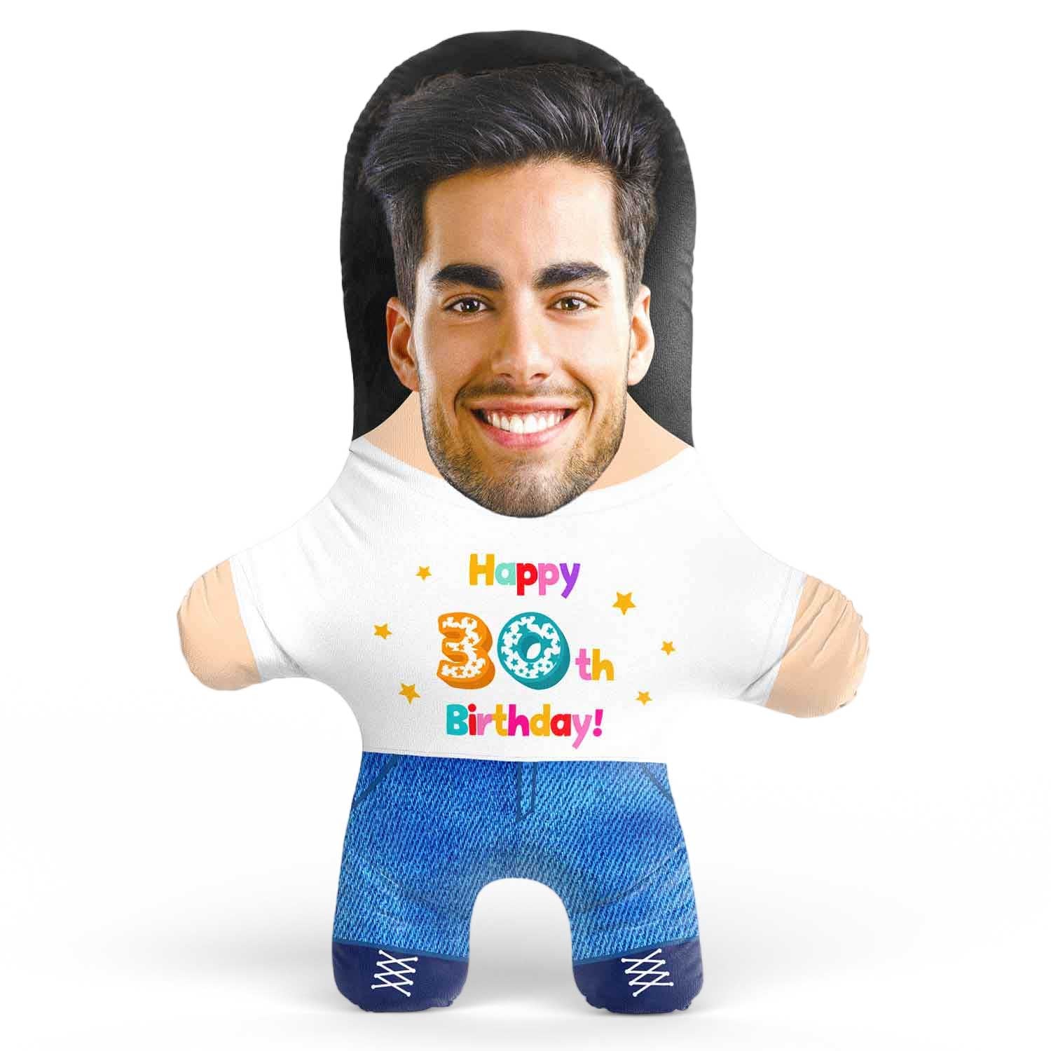 30th Birthday Face Pillow