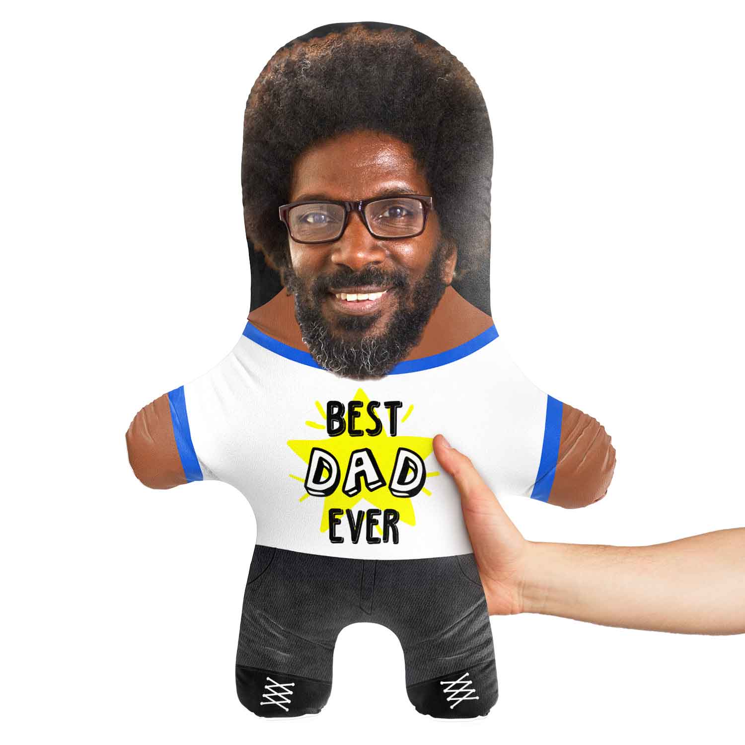 Best Dad Ever Face Pillow