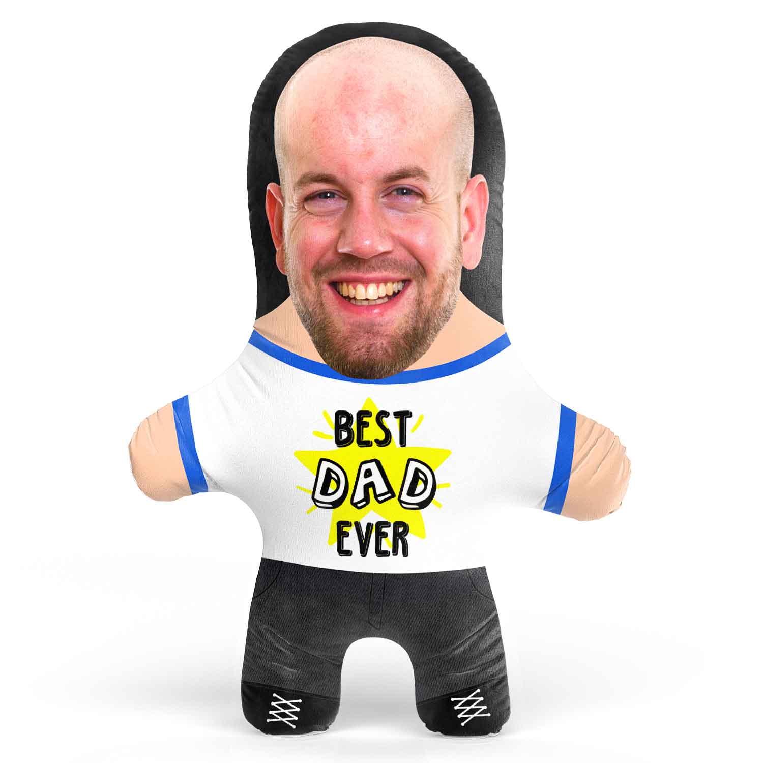 Best Dad Ever Face Pillow