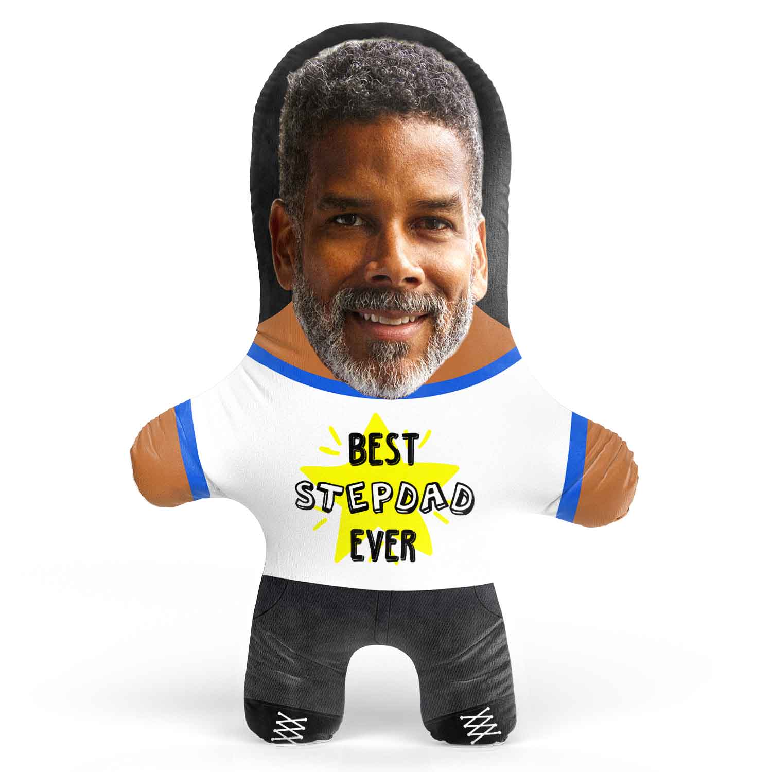 Best Stepdad Ever Face Pillow