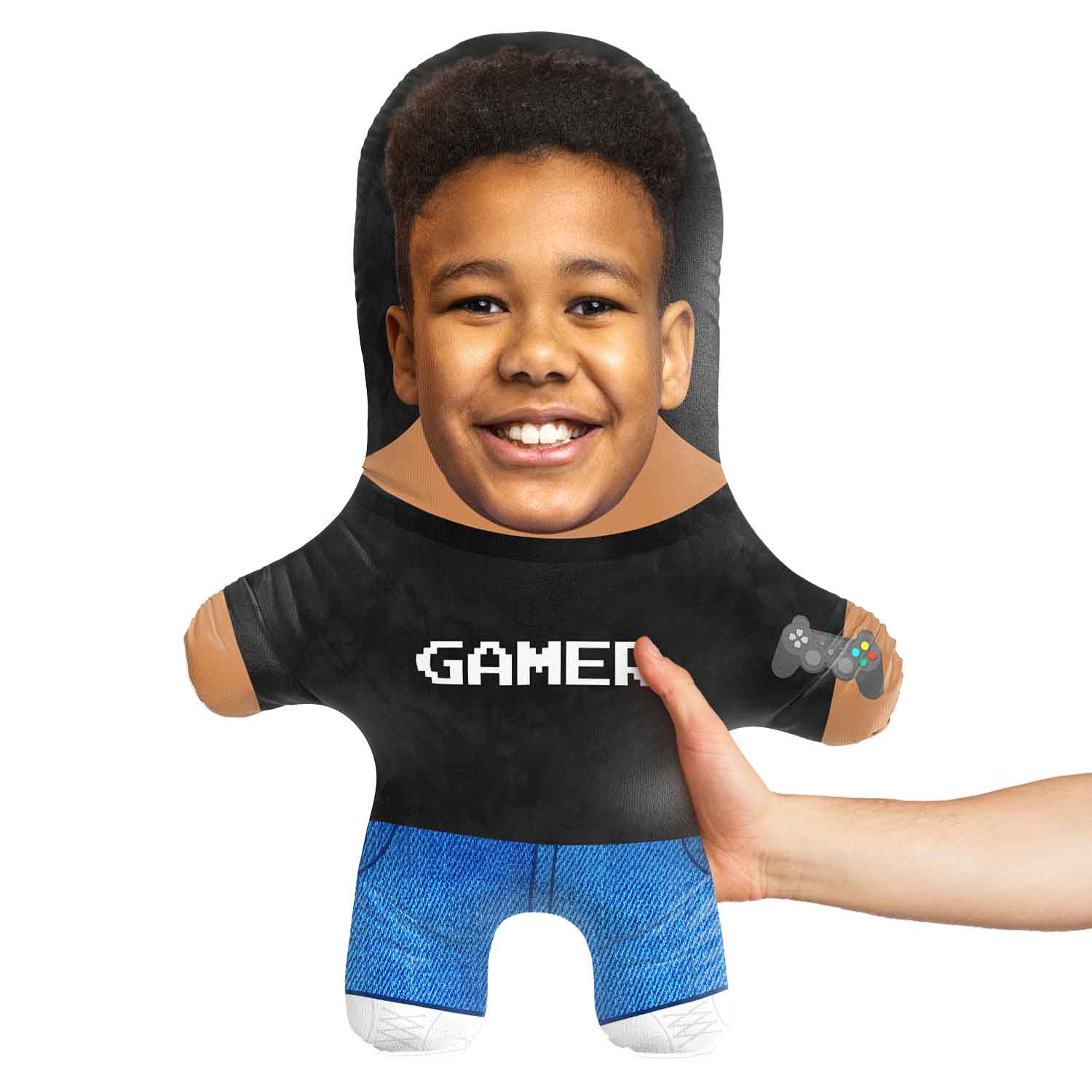 Gamer PS4 Face Pillow
