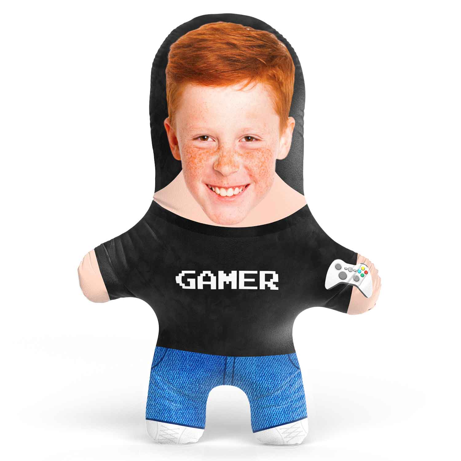 Gamer Xbox Face Pillow