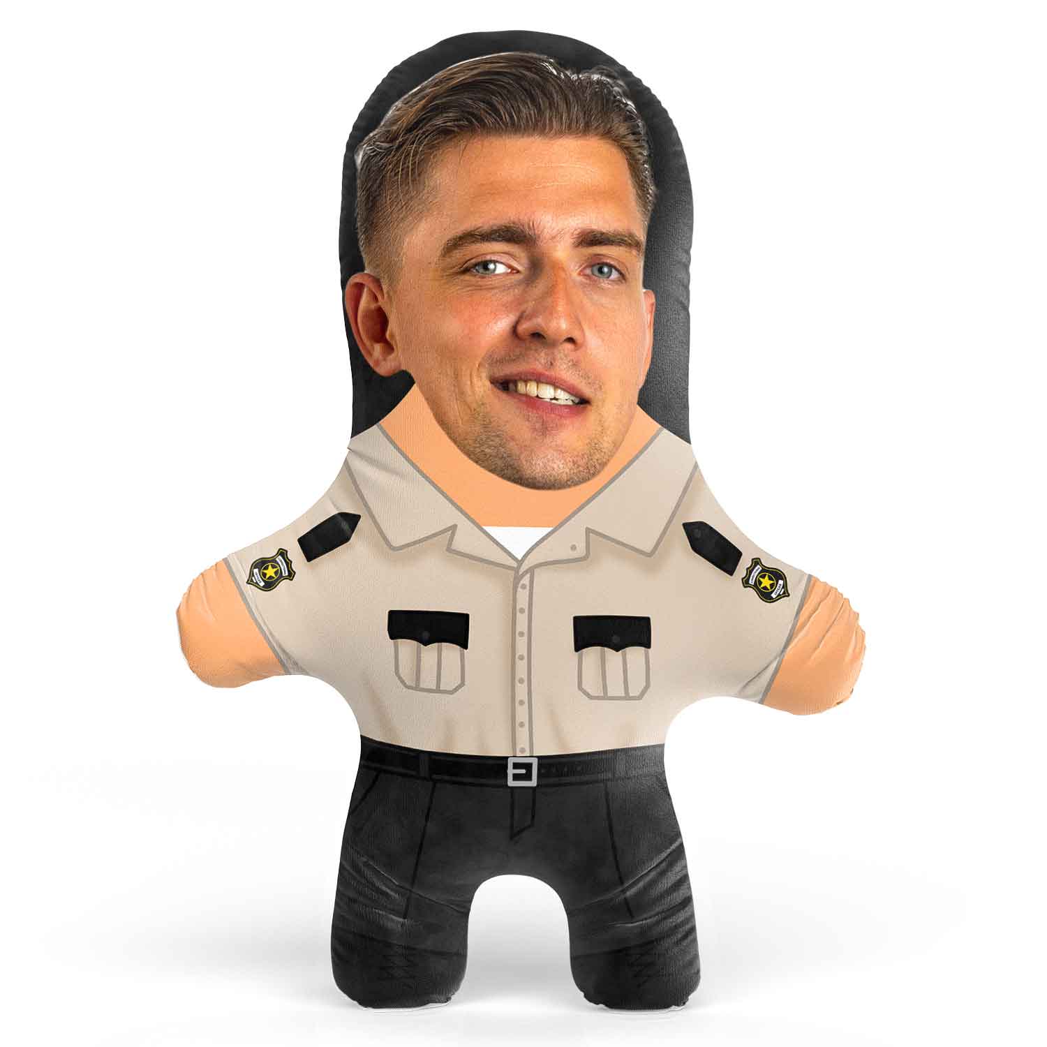 Correctional Officer Face Pillow