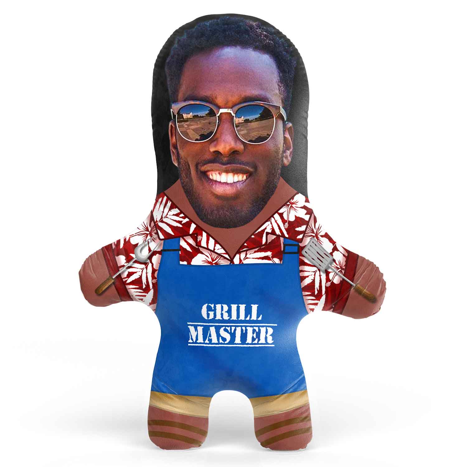 Grill Master Face Pillow