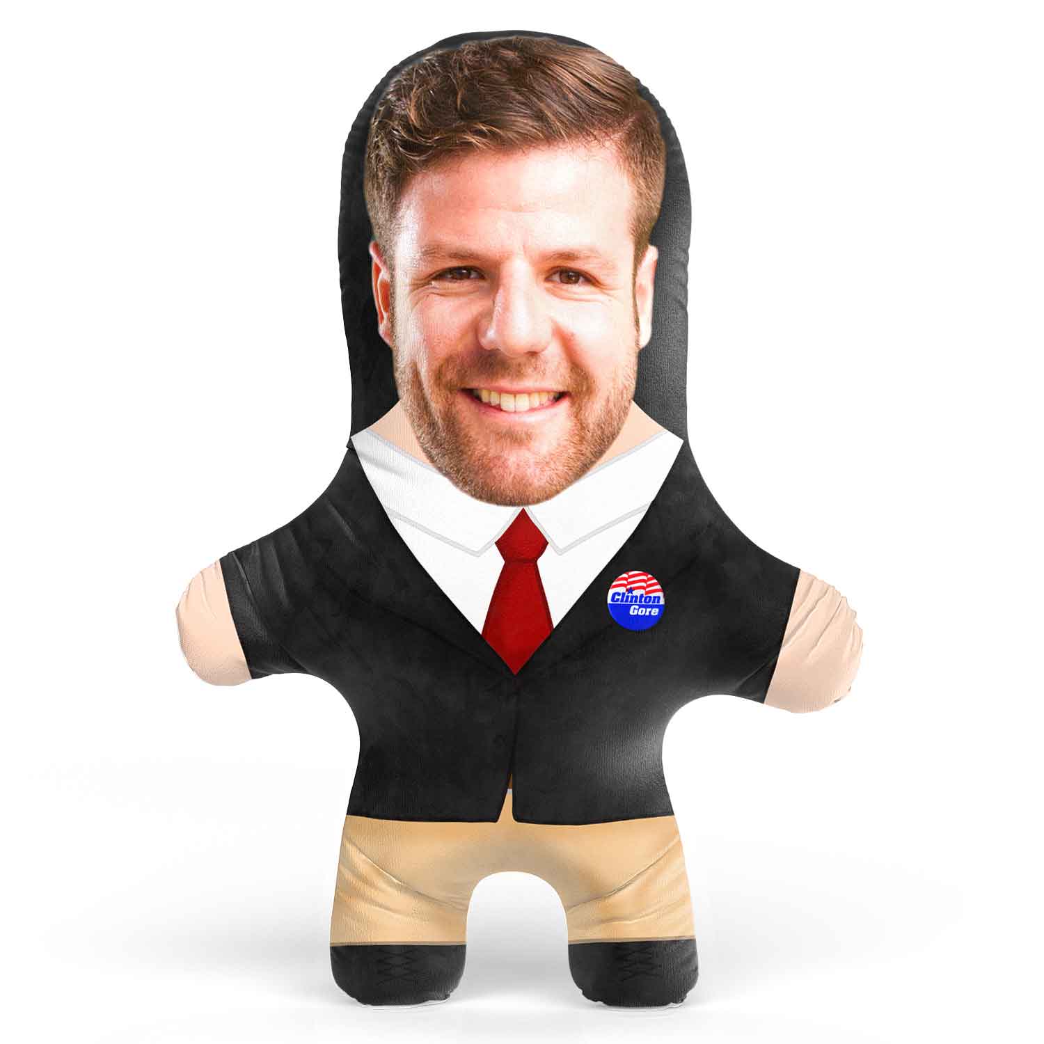 Clinton Face Pillow