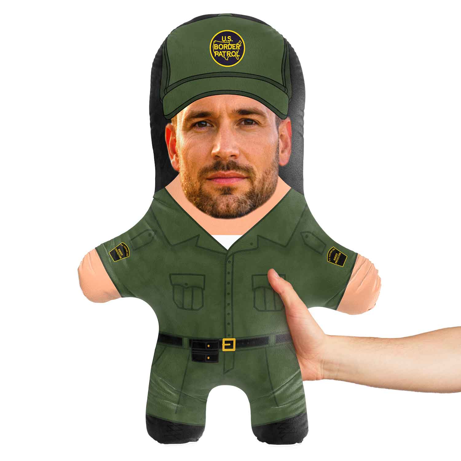 Border Control Face Pillow