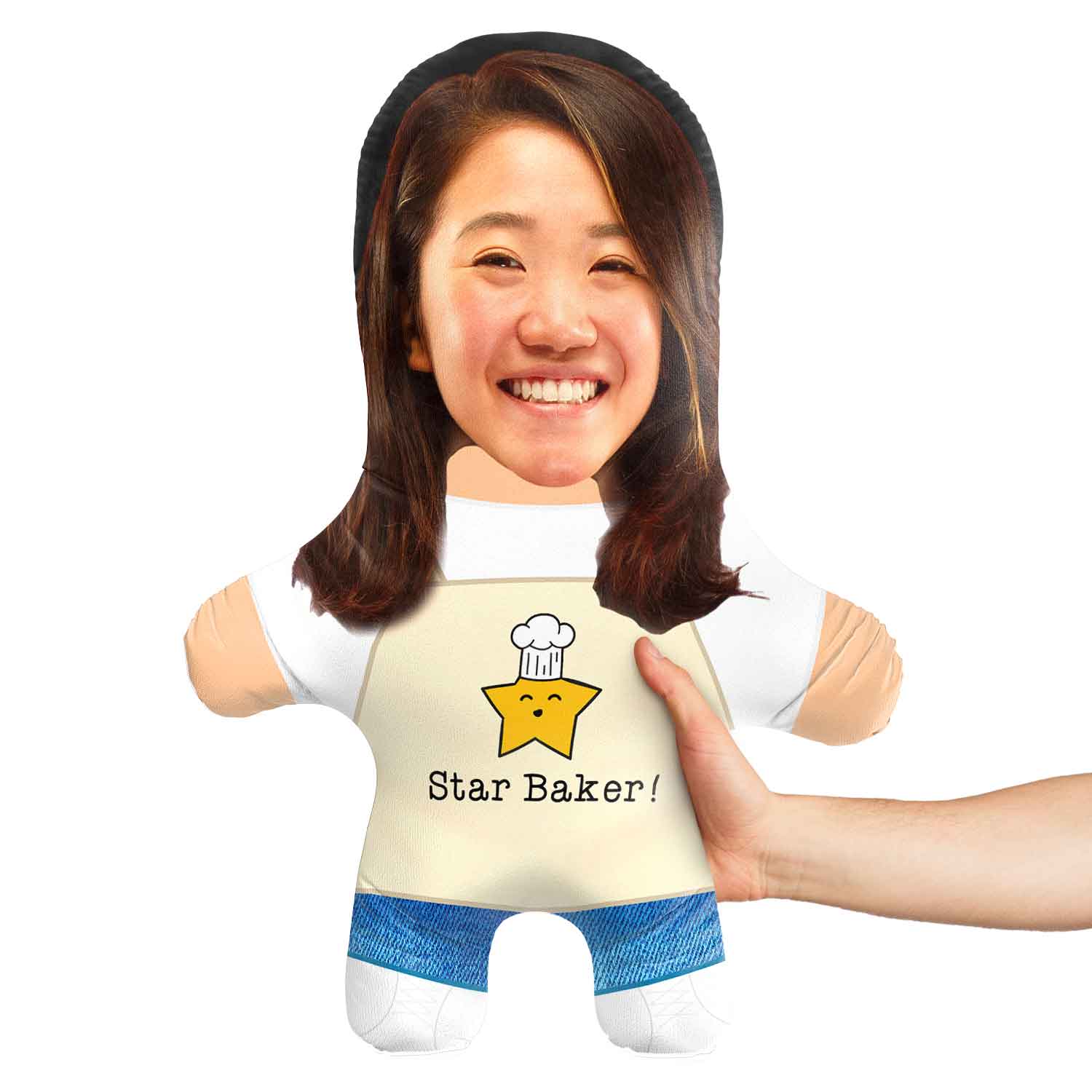 Star Baker Face Pillow