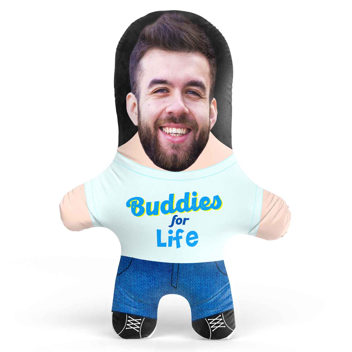 Buddies For Life Face Pillow