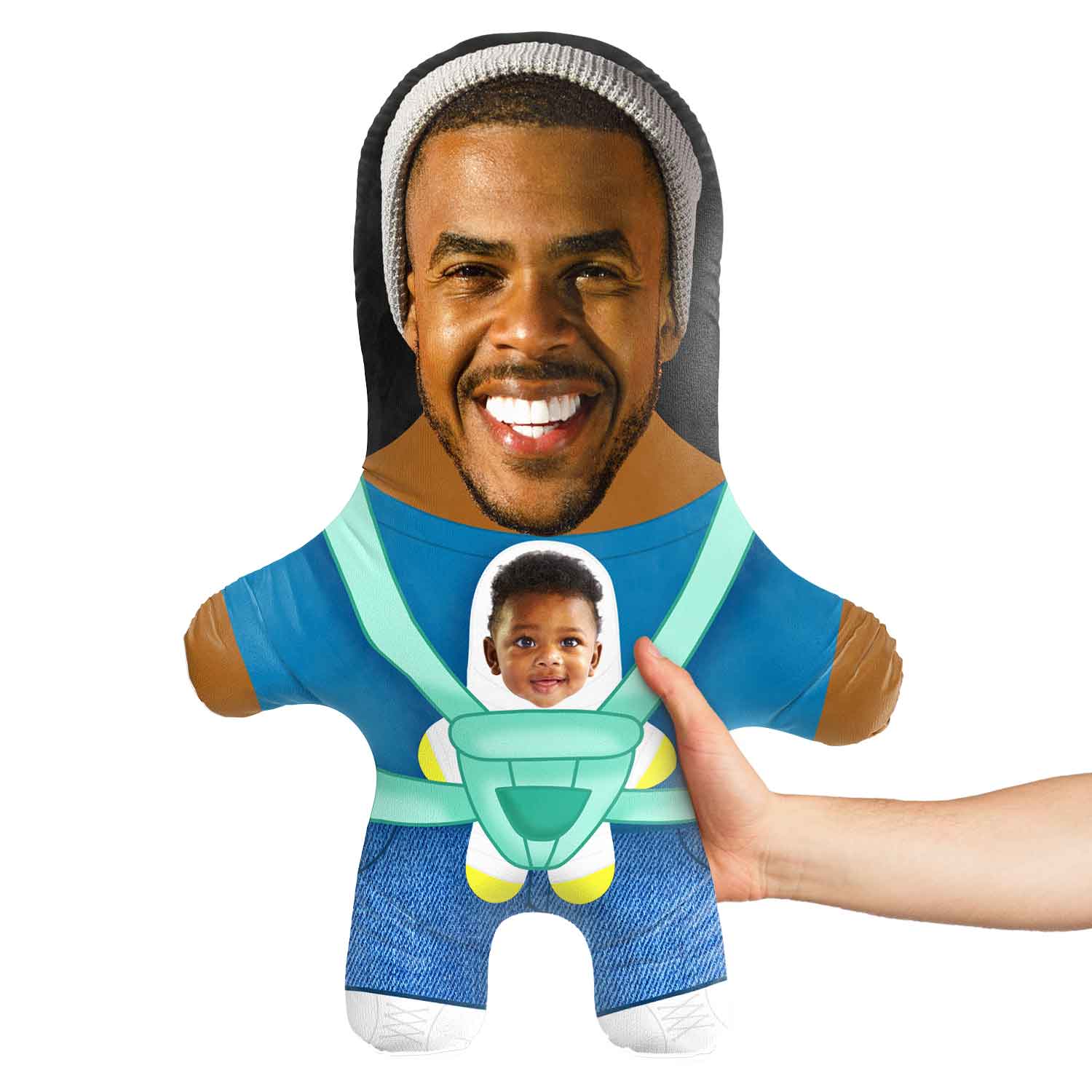 Male Baby Harness Face Pillow