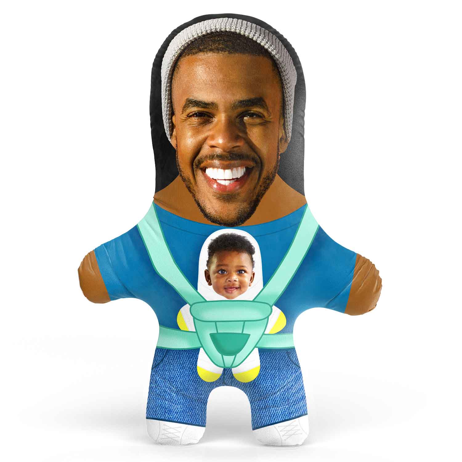 Male Baby Harness Face Pillow