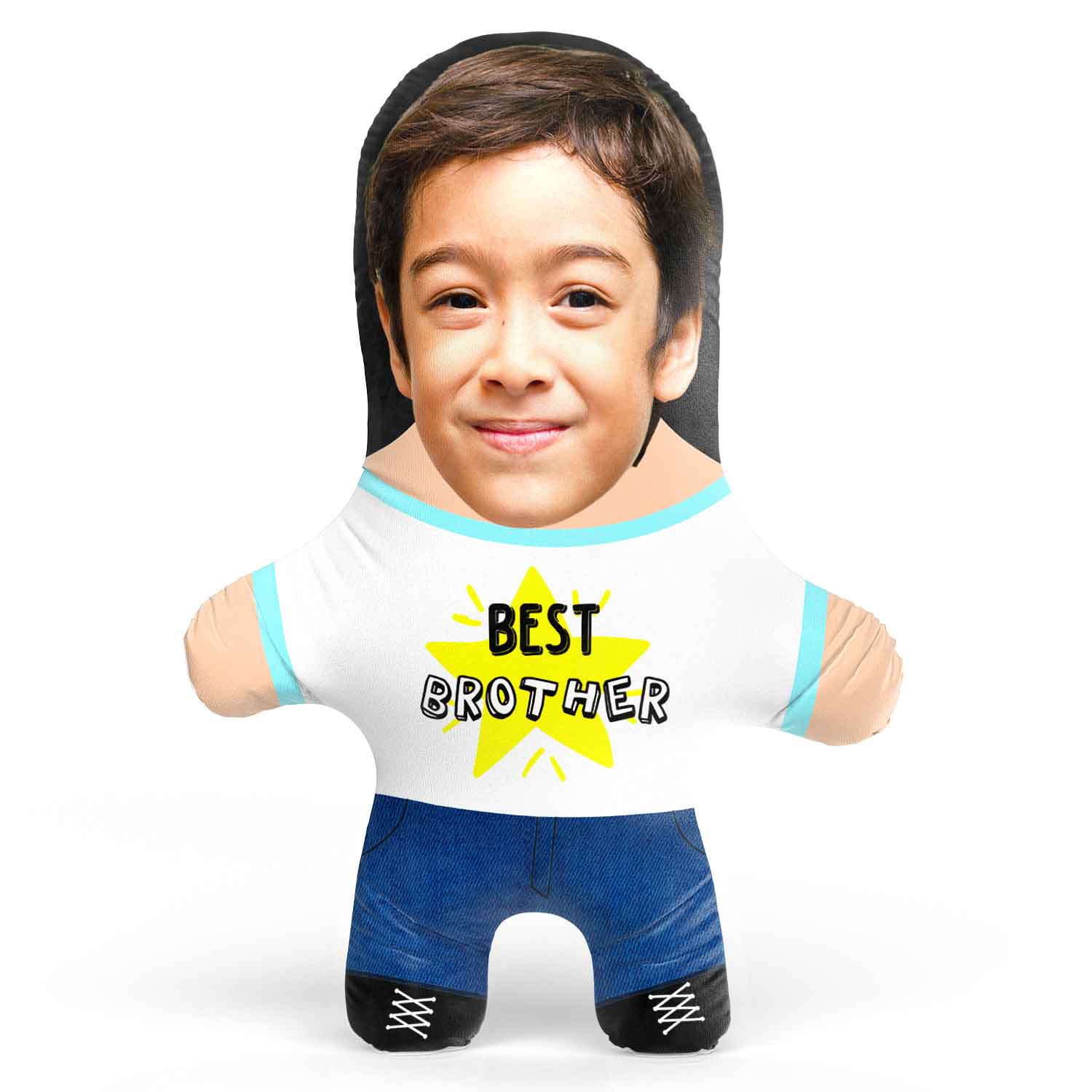 Best Brother Face Pillow