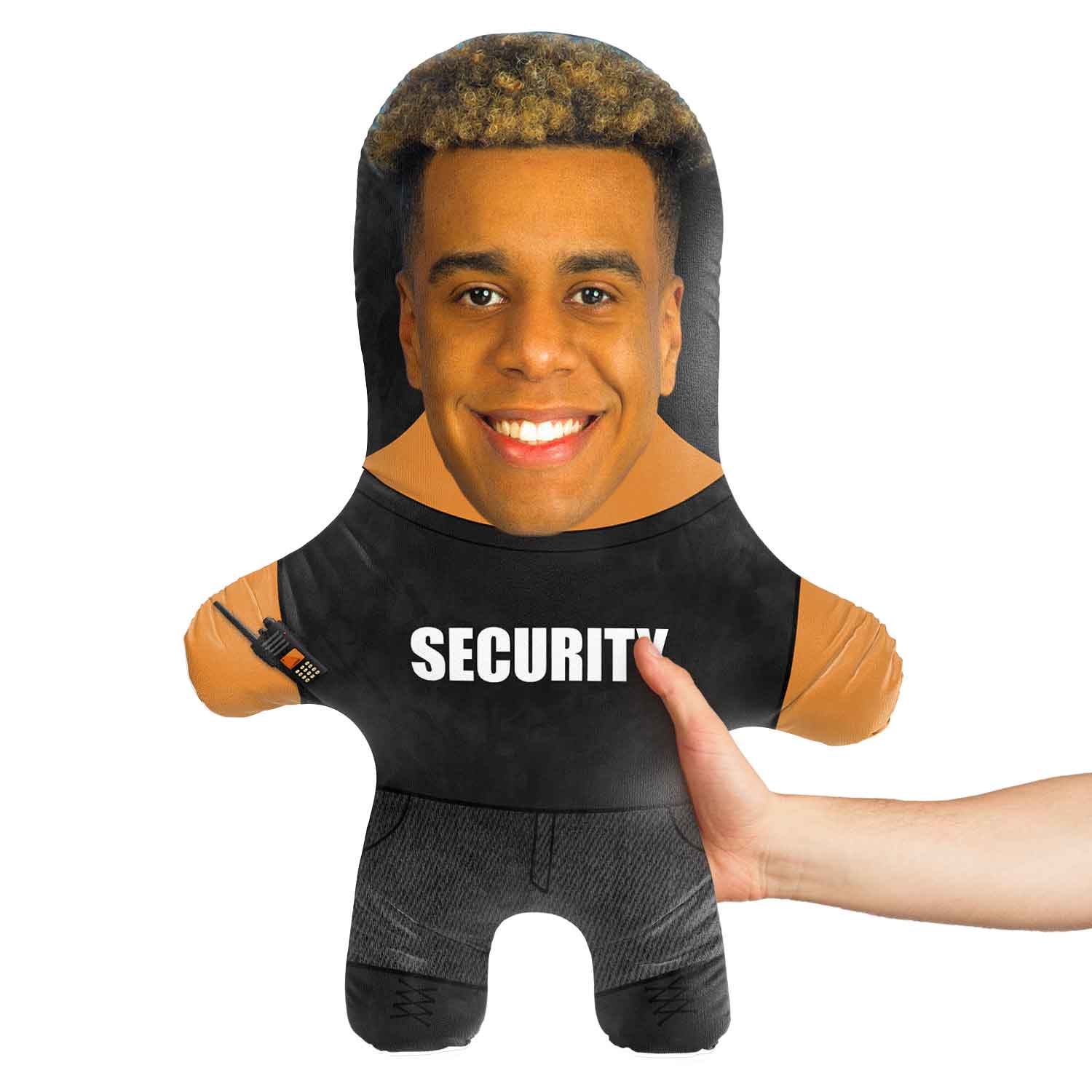 Security Bouncer Face Pillow