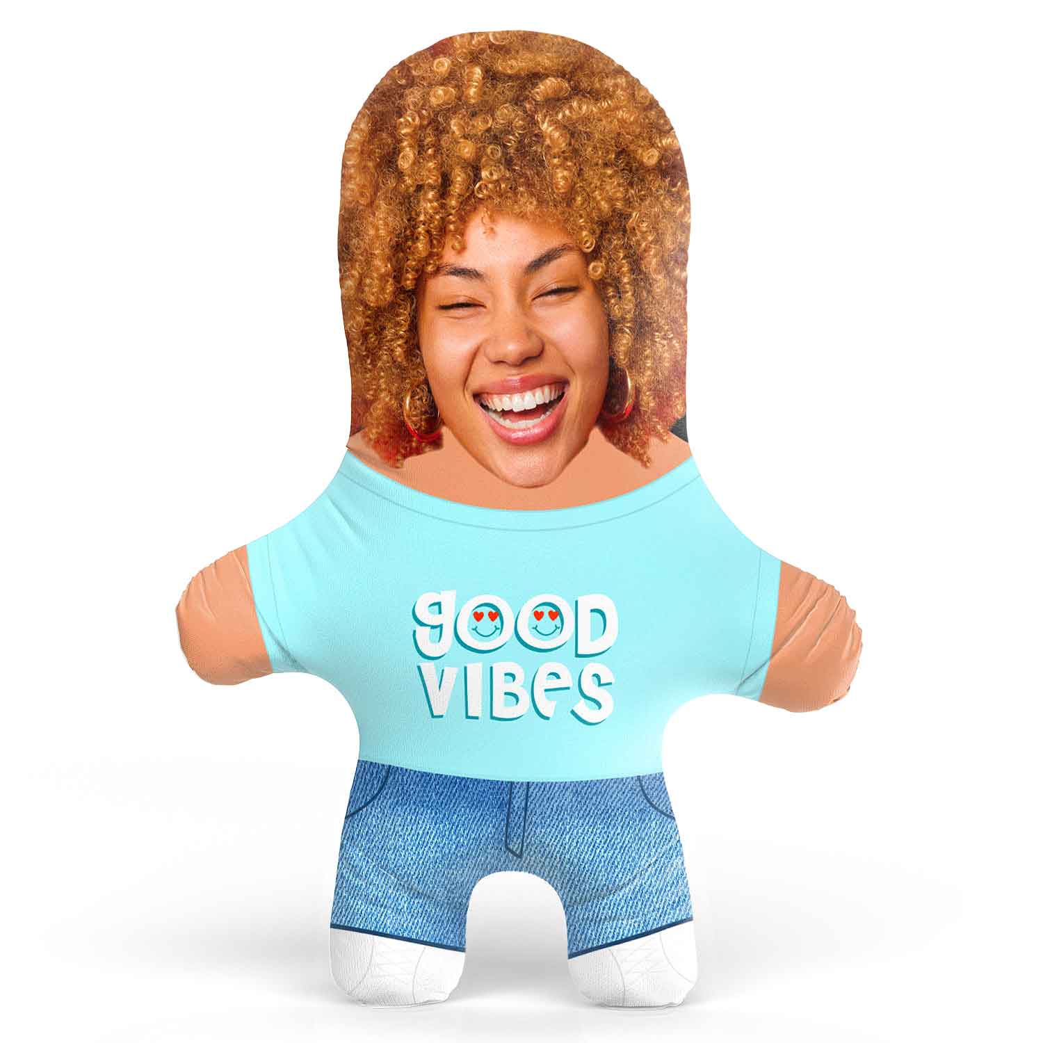 Good Vibes Face Pillow