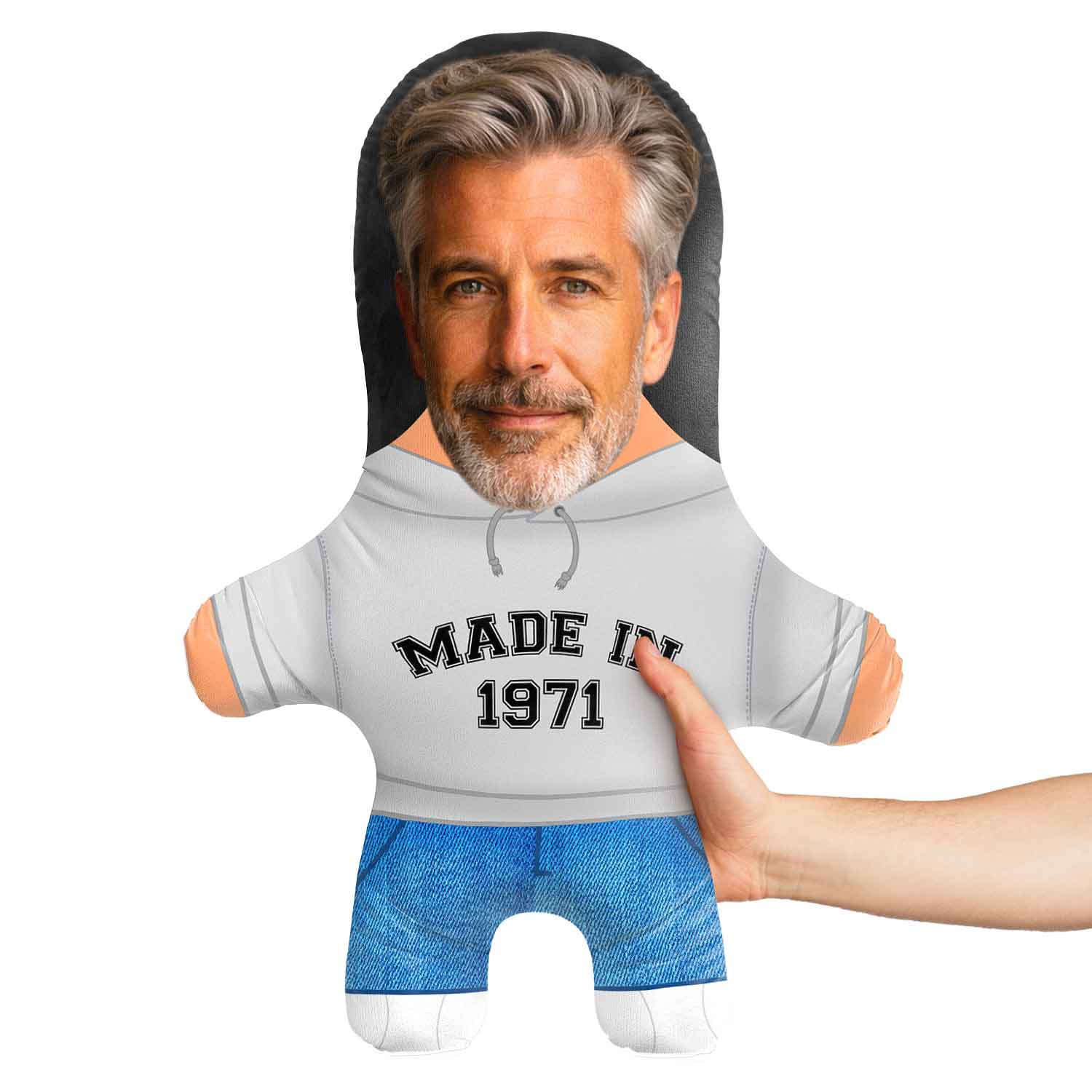 Made in ... (Year) Face Pillow