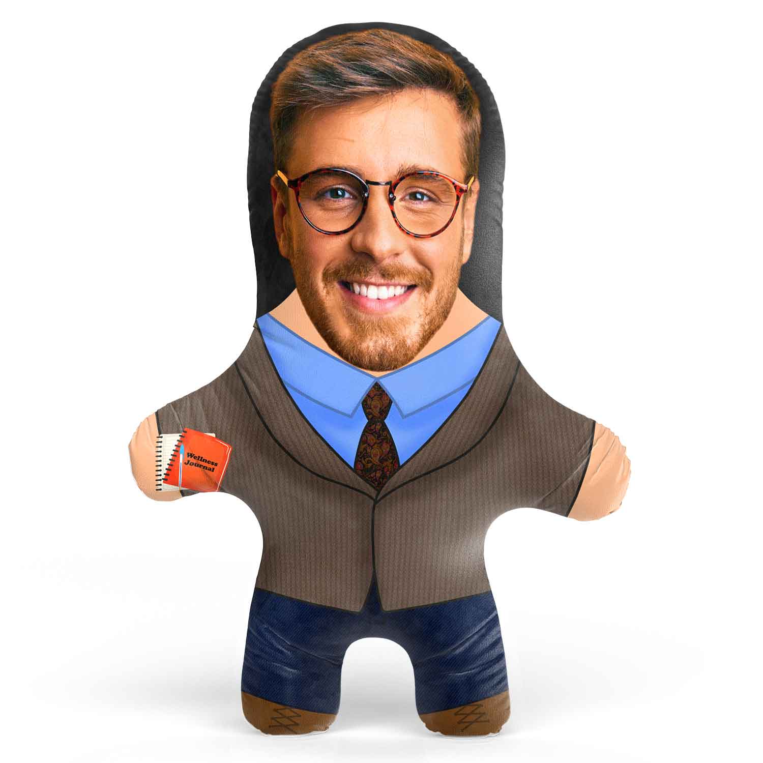Male Therapist Face Pillow