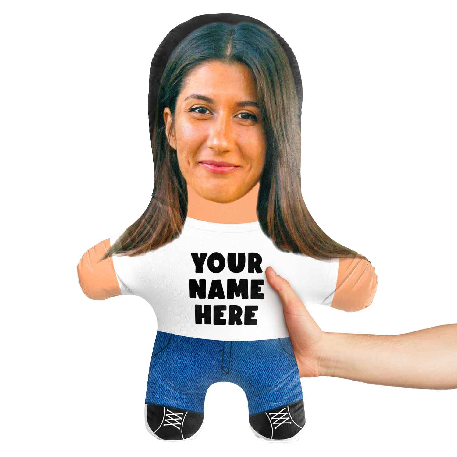 Your Name Here Face Pillow