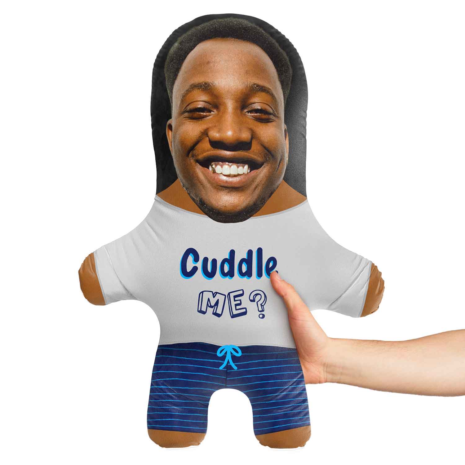 Male Cuddle Me Face Pillow