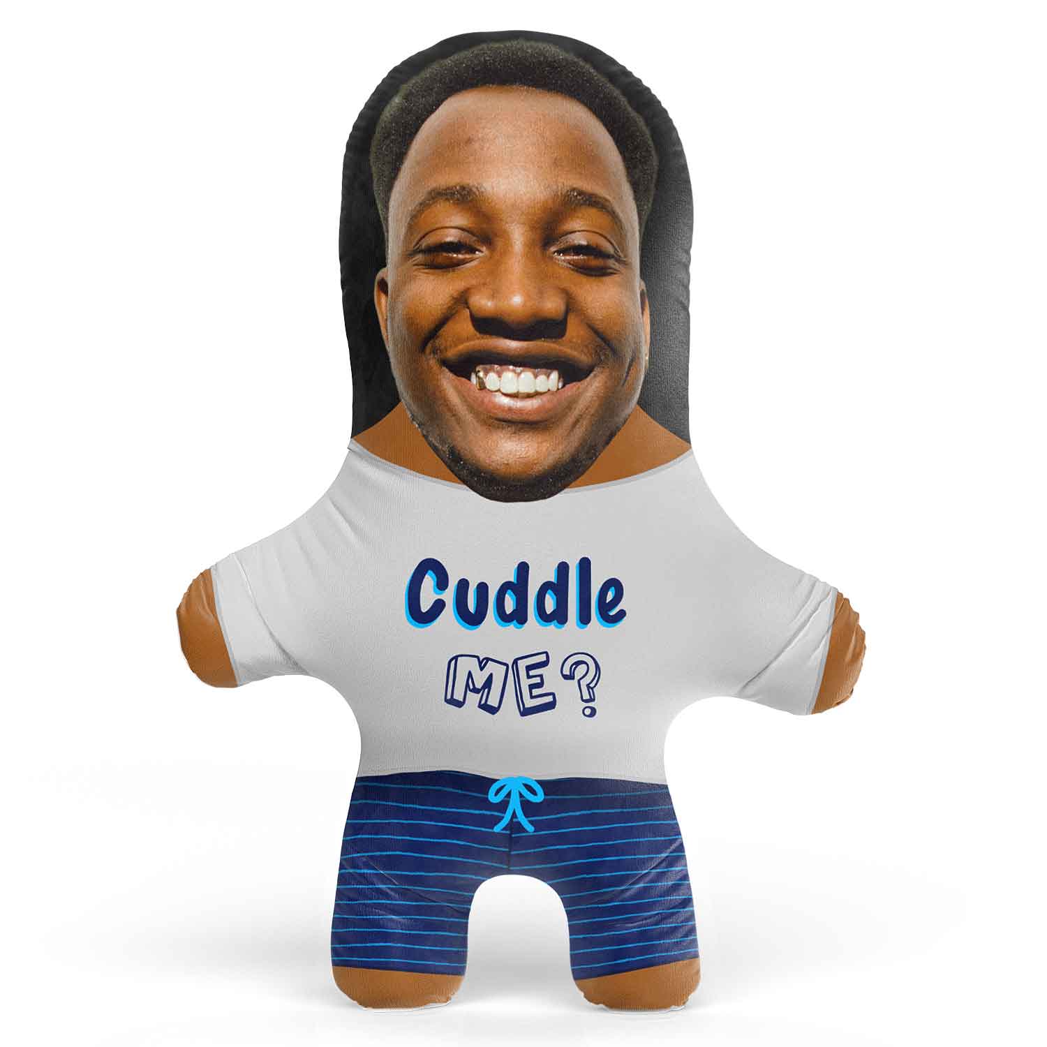 Male Cuddle Me Face Pillow
