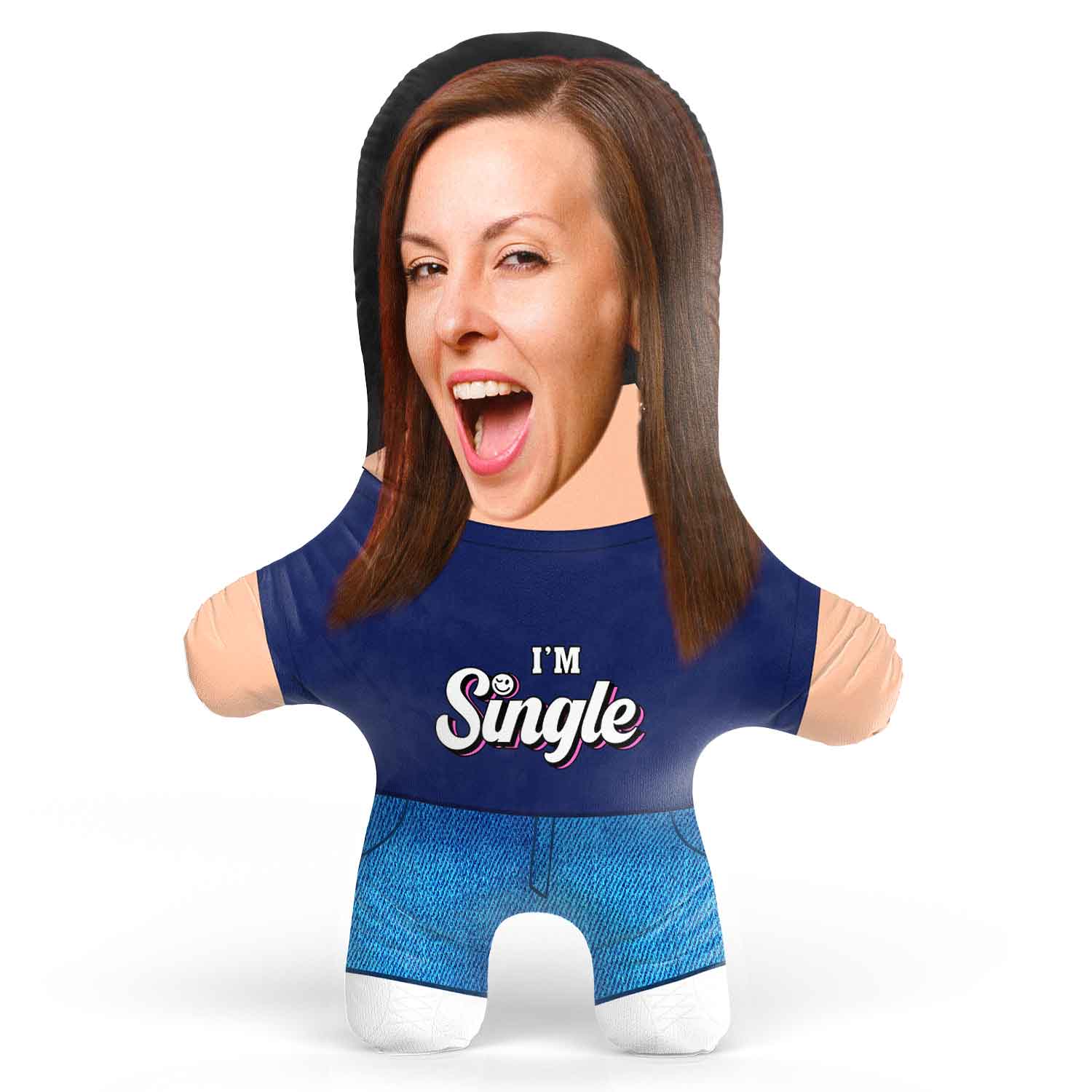 I'm Single Face Pillow