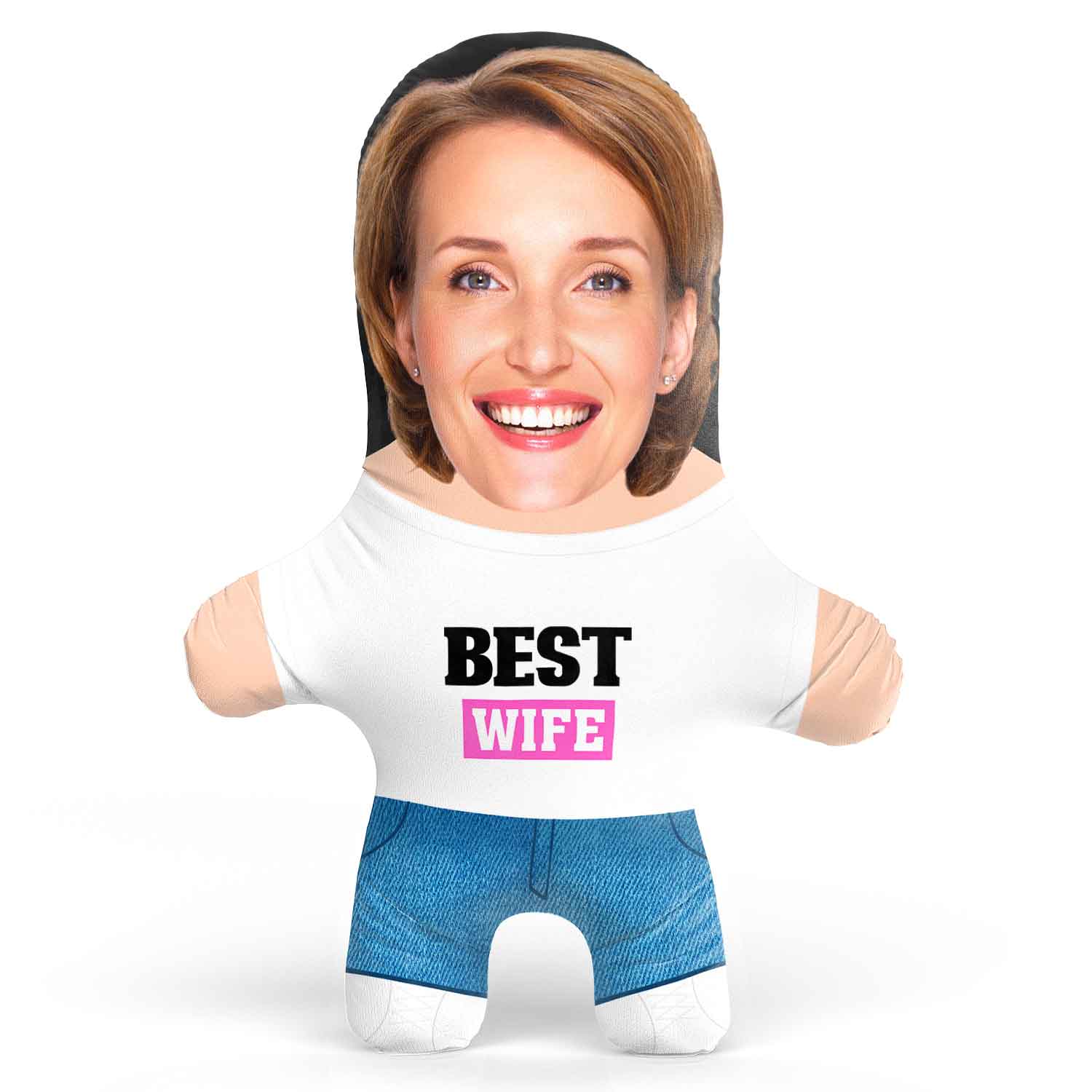 Best Wife Face Pillow