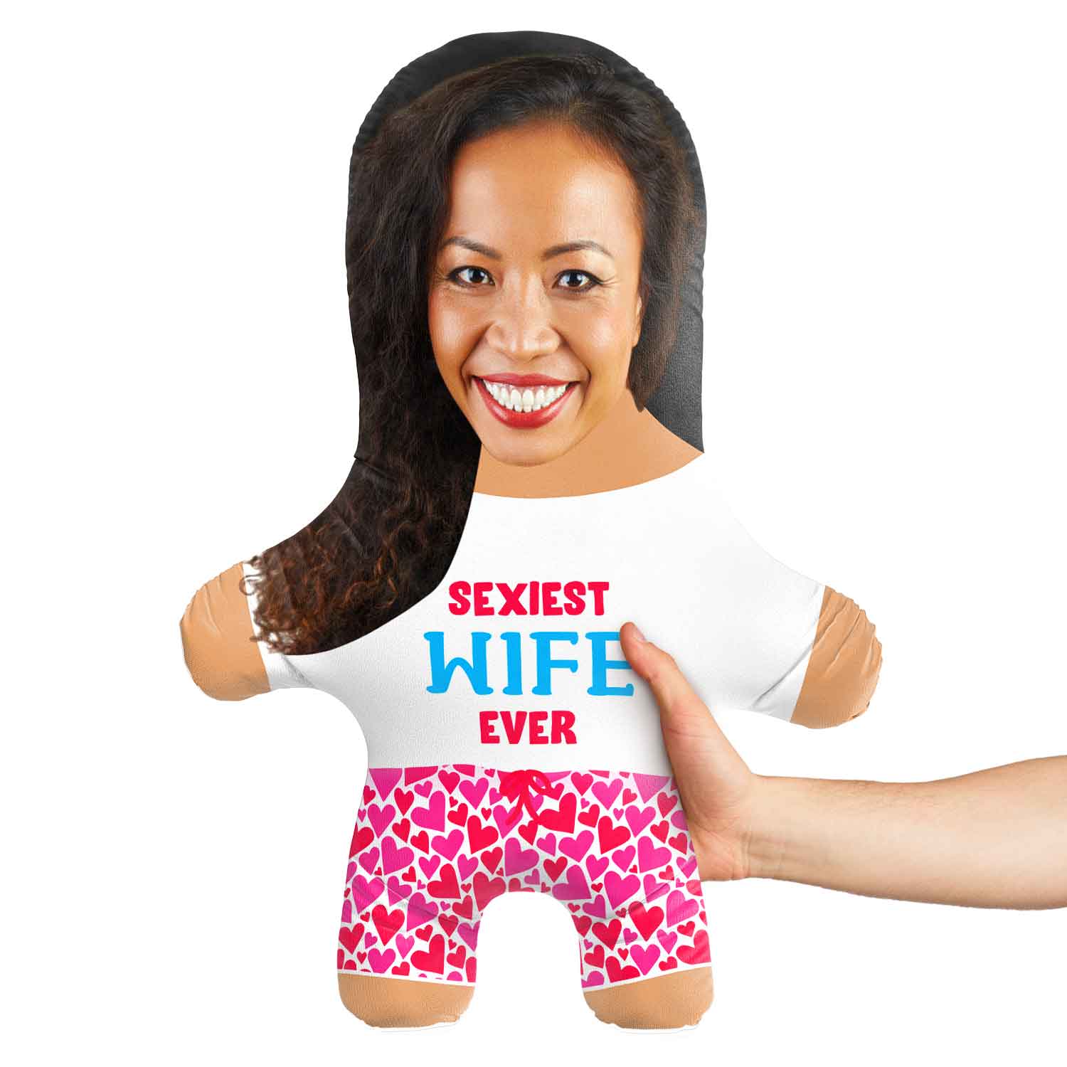 Sexiest Wife Ever Face Pillow