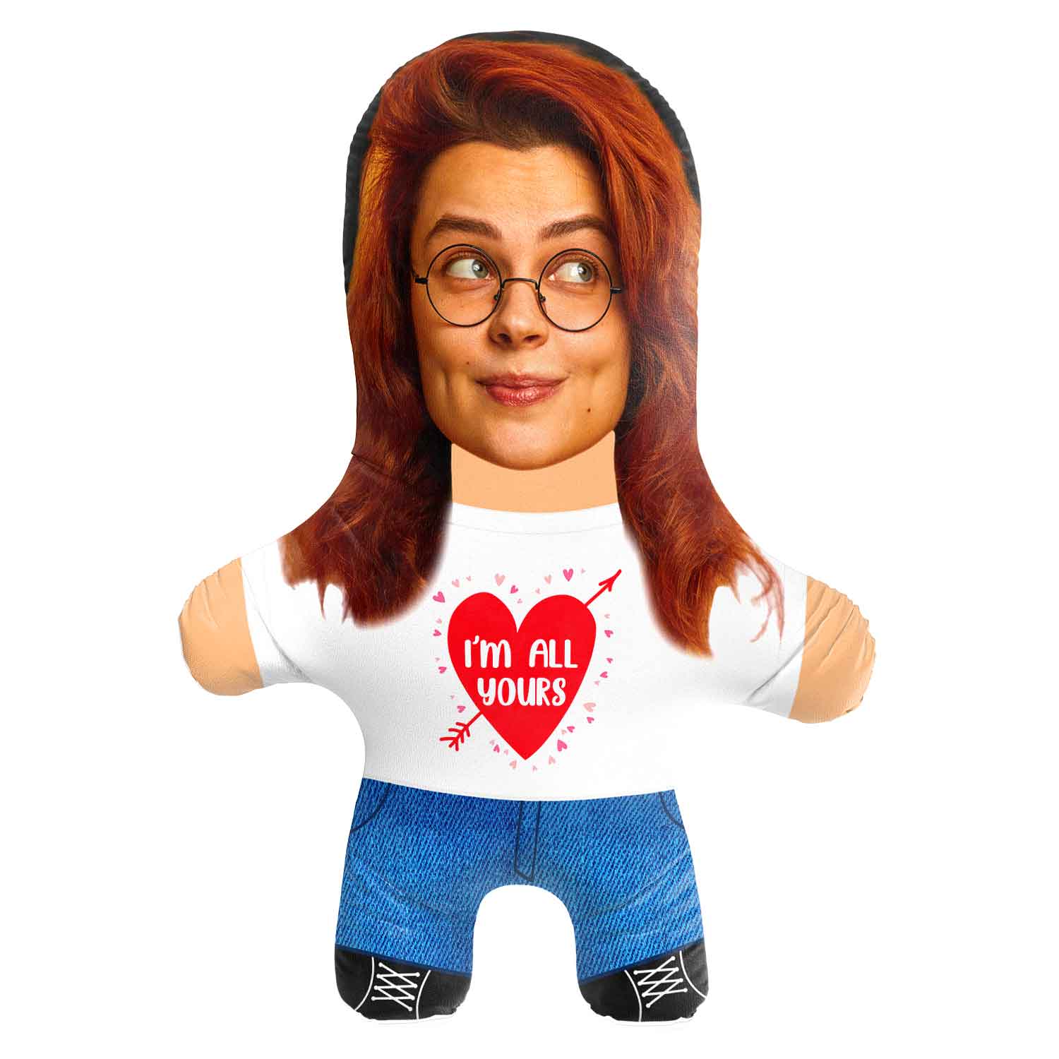 I'm All Yours Face Pillow